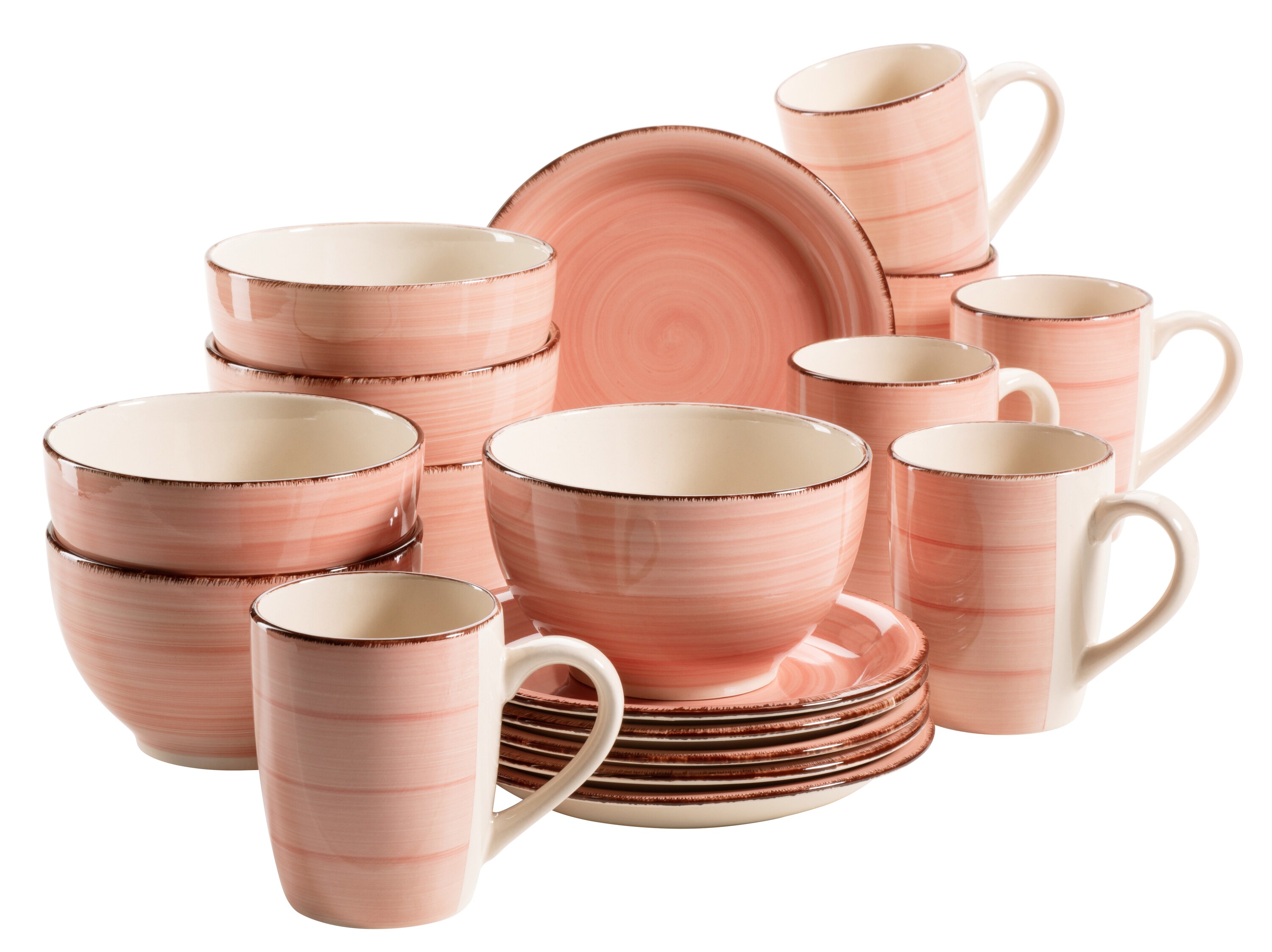 M&auml;ser Fr&uuml;hst&uuml;cksgeschirr, Steingut Lumaca - Bild 1