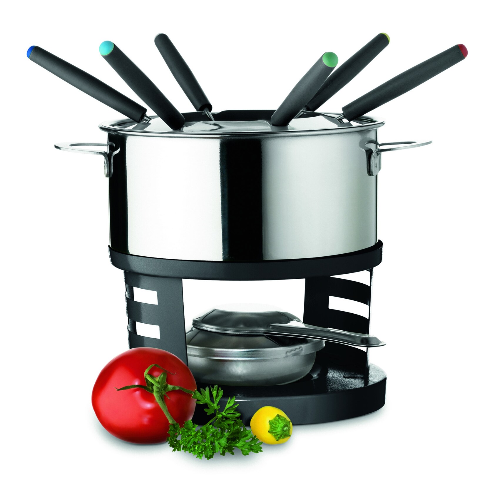 Mäser Fondueset Silber | 09001794753203