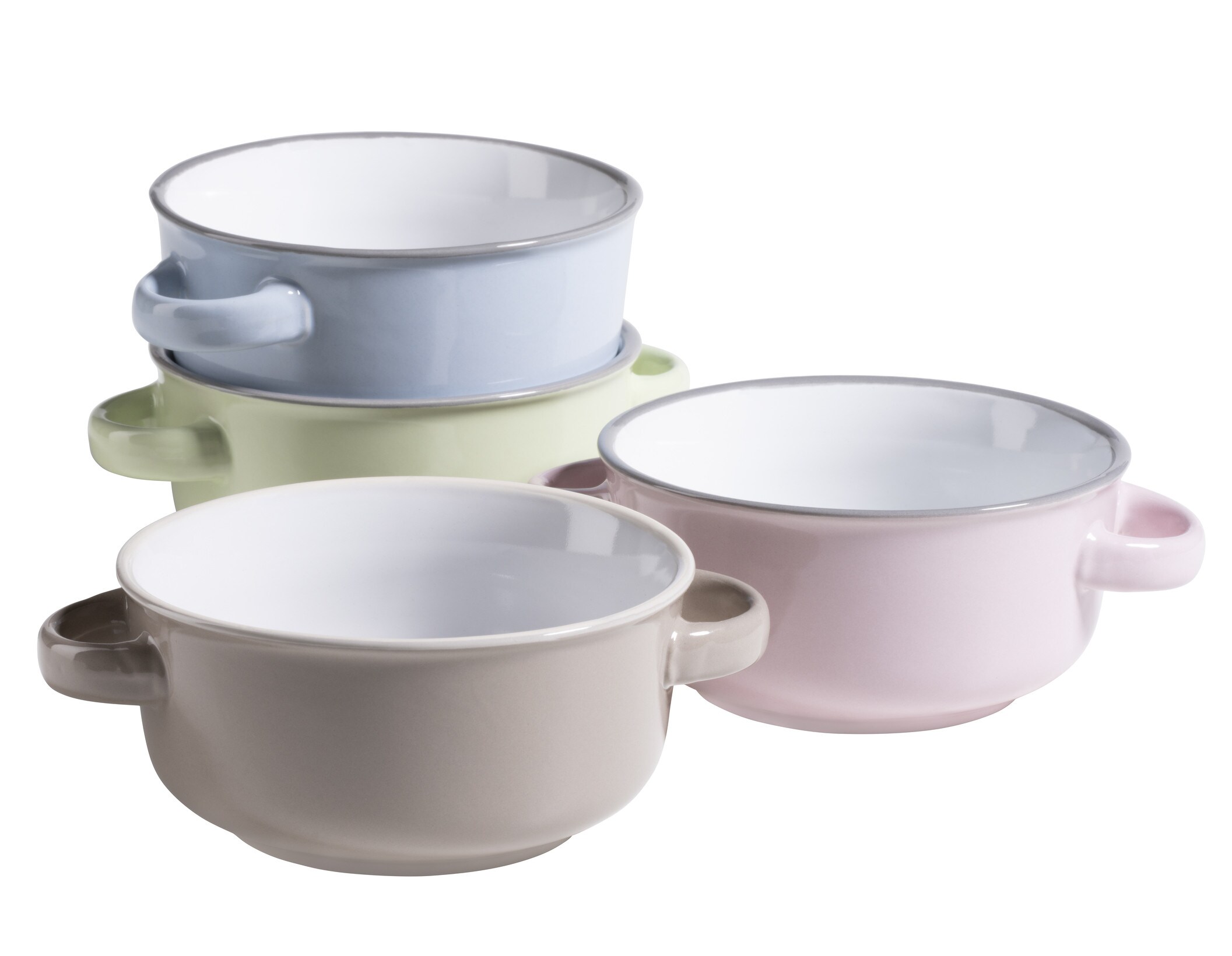 M&auml;ser Suppentassen-Set, Steinzeug Maila - Bild 1