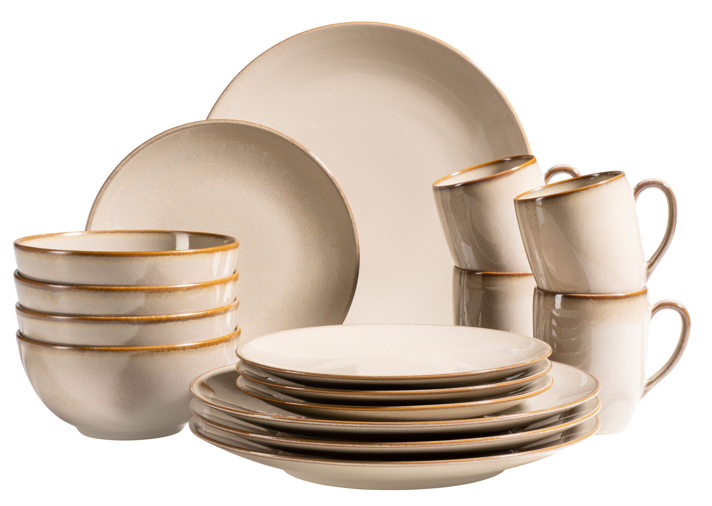 M&auml;ser Geschirr-Set, Keramik Ossia - Bild 1