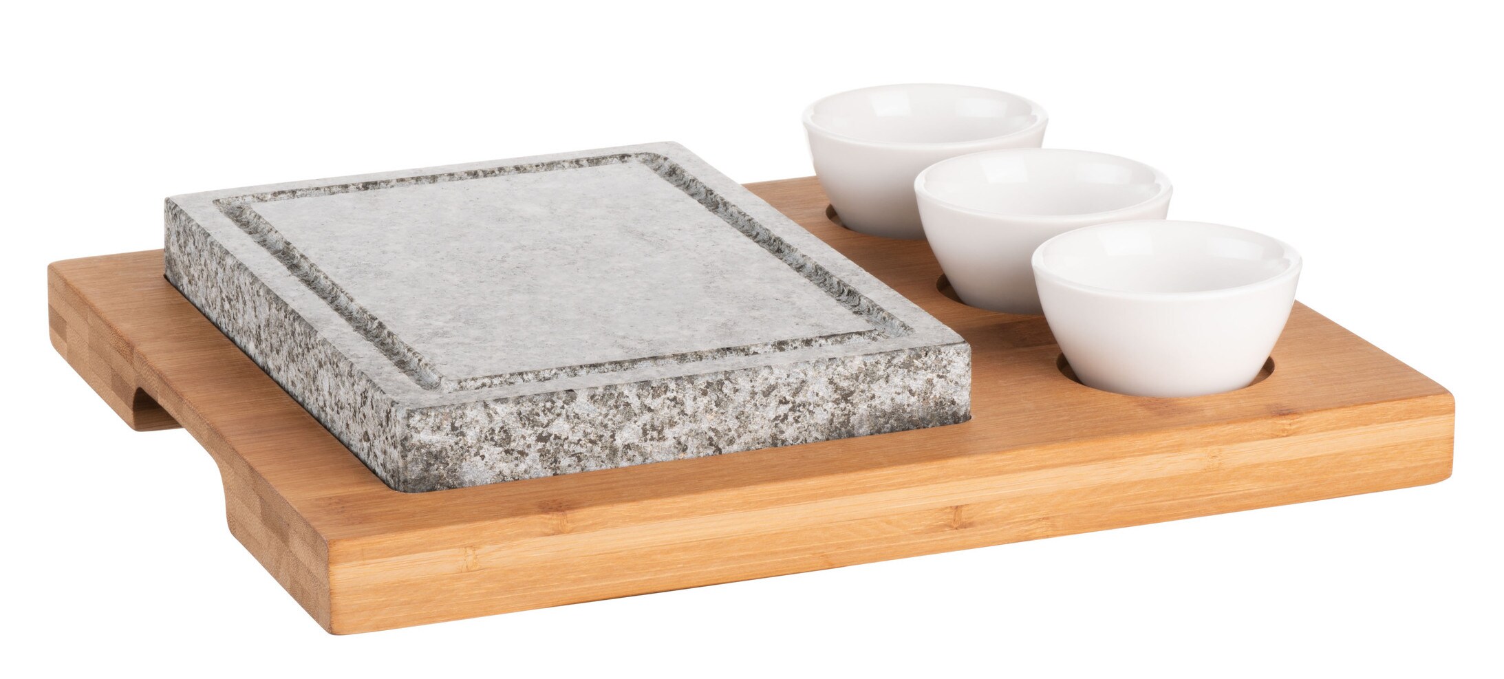 M&auml;ser Hei&szlig;er Stein - Schwarz, Braun, Wei&szlig; - Bild 1