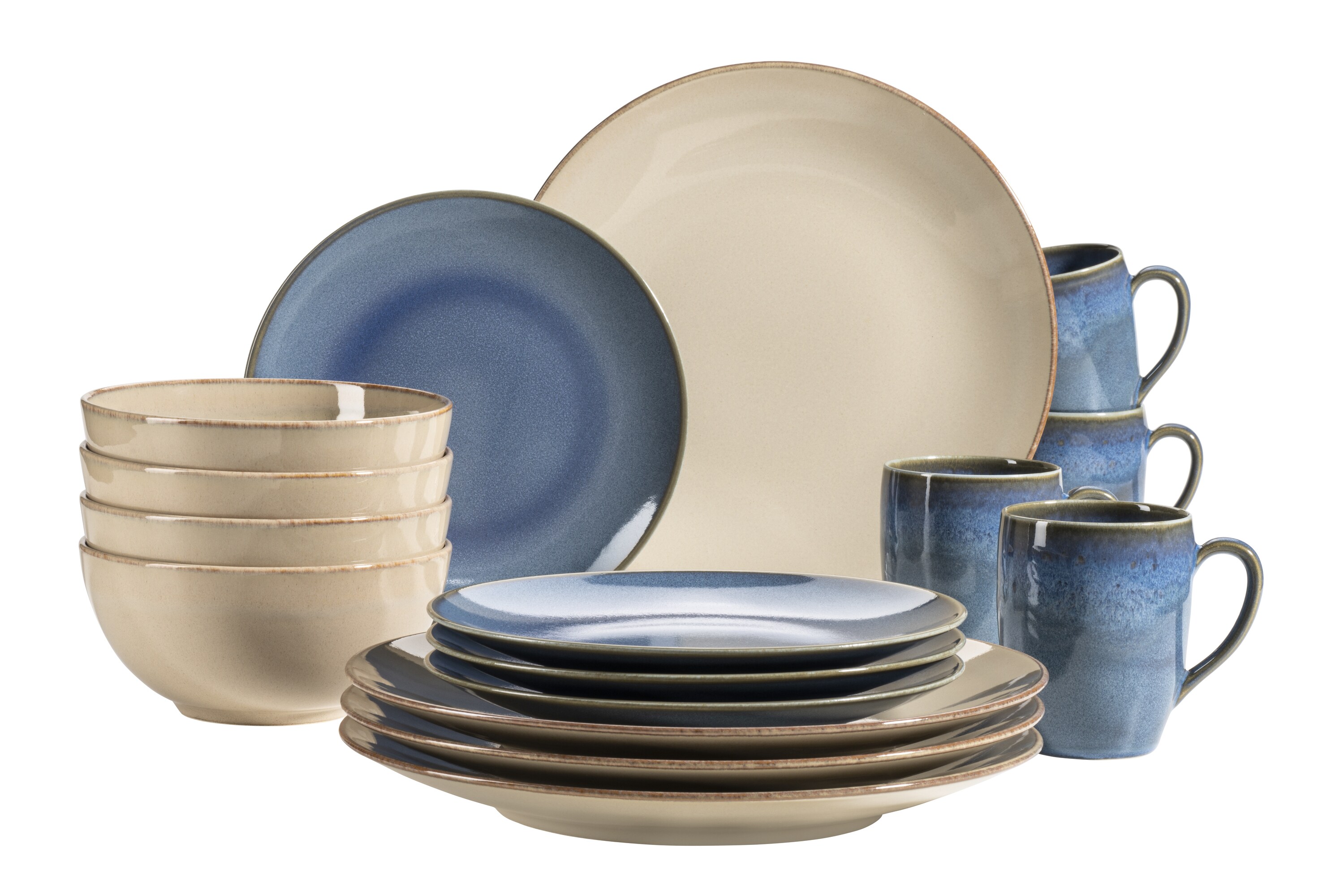 M&auml;ser Geschirr-Set, Keramik Ossia - Bild 1