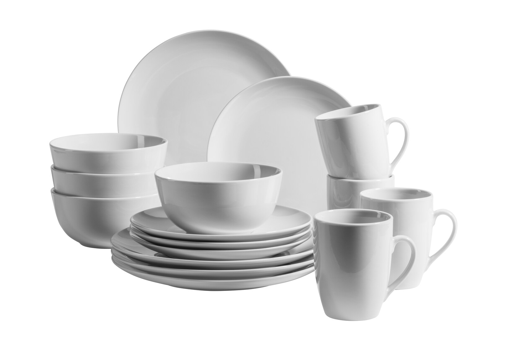 Mäser Kombiservice, Porzellan Barca Weiß | 09001794849067