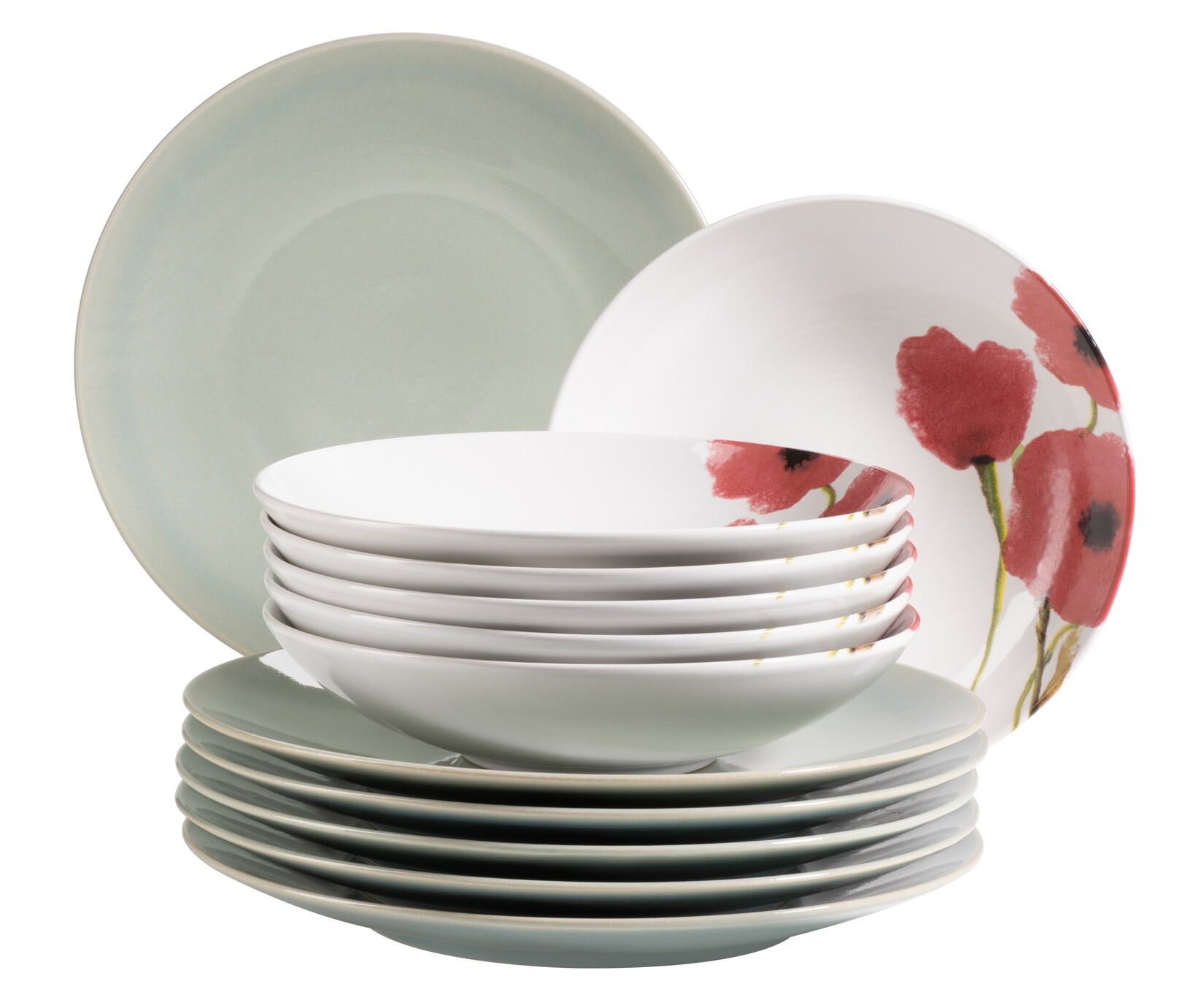 Mäser Teller Set, Keramik Ossia | 09001794844895