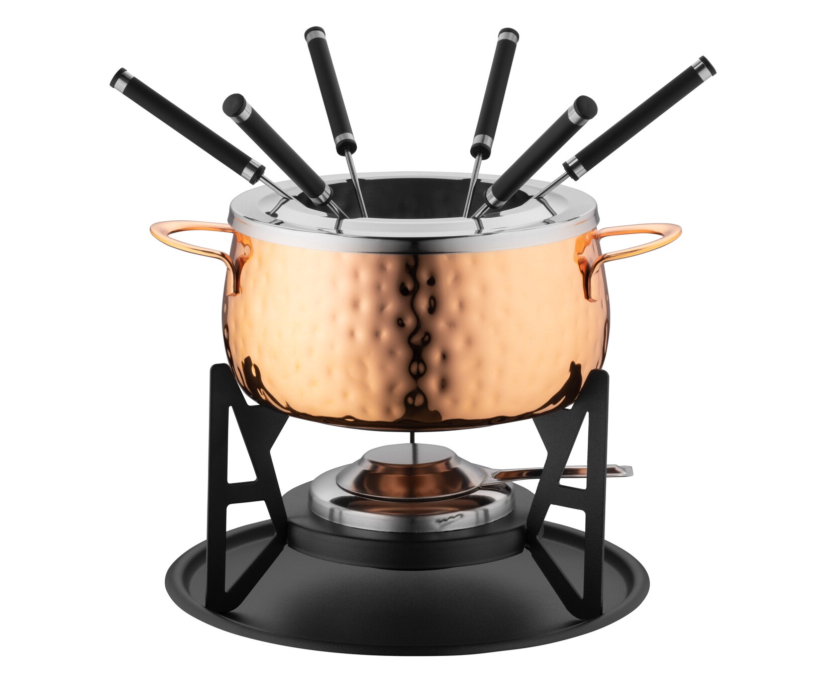 Mäser Fondueset, Edelstahl - Kupfer