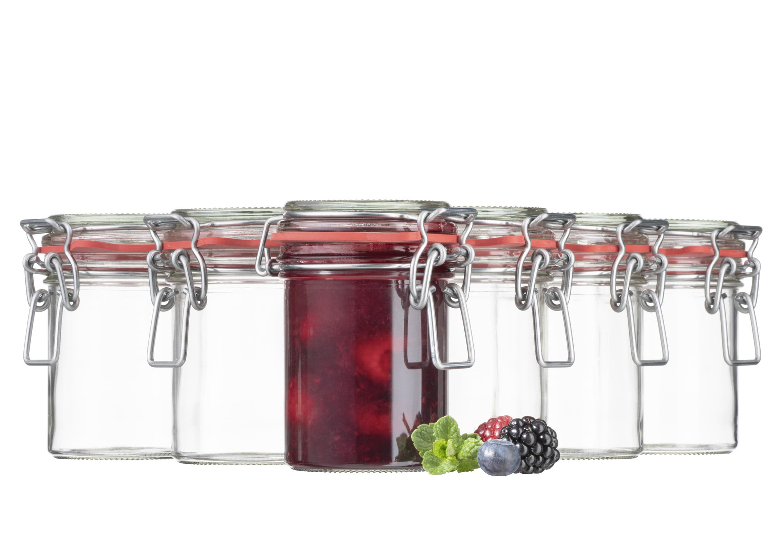 M&auml;ser Einmachglas mit Deckel, 21,2 cl GOTHIKA Transparent - Bild 1