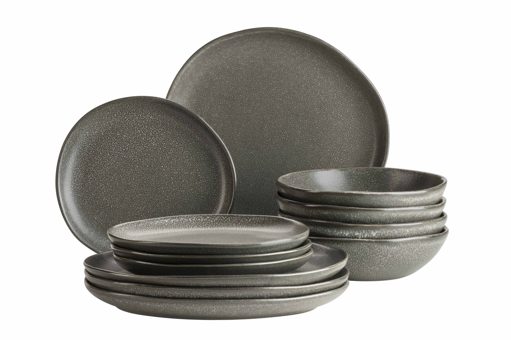 Mäser Tellerset, Keramik Marlena Grau | 09001794960366