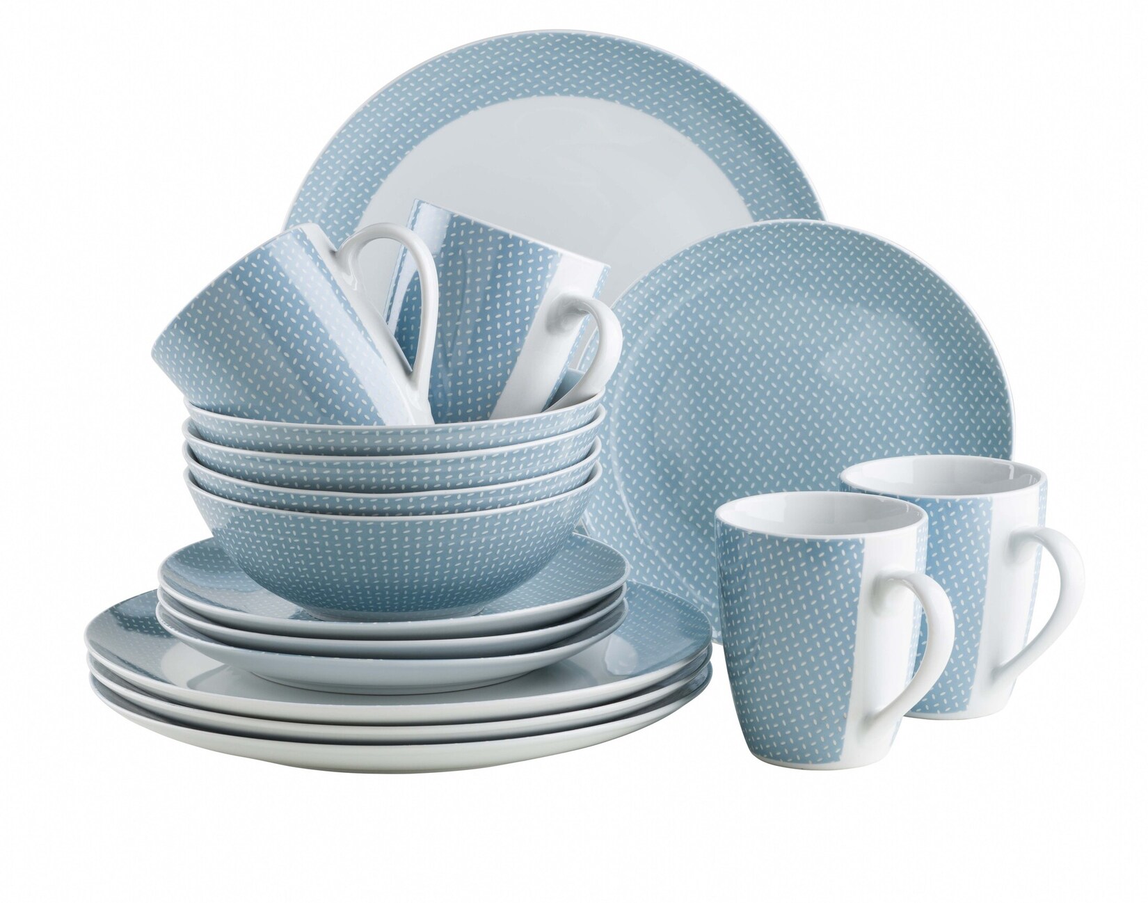 Mäser Geschirr-Set, Porzellan Kitchen Time II