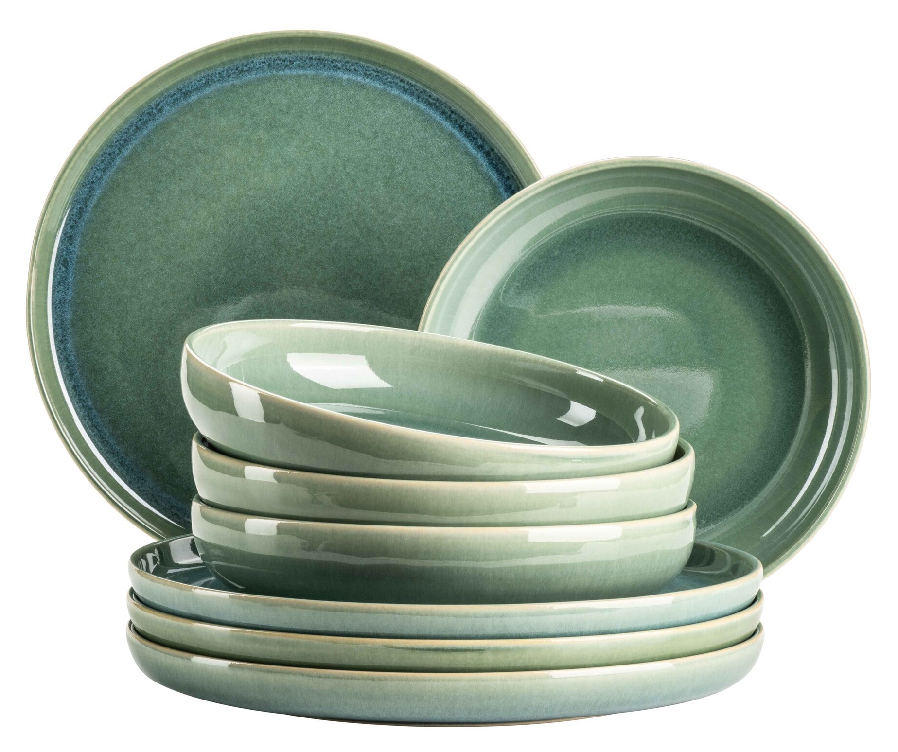 M&auml;ser Tafelservice, Steinzeug Elina Uno - Bild 1