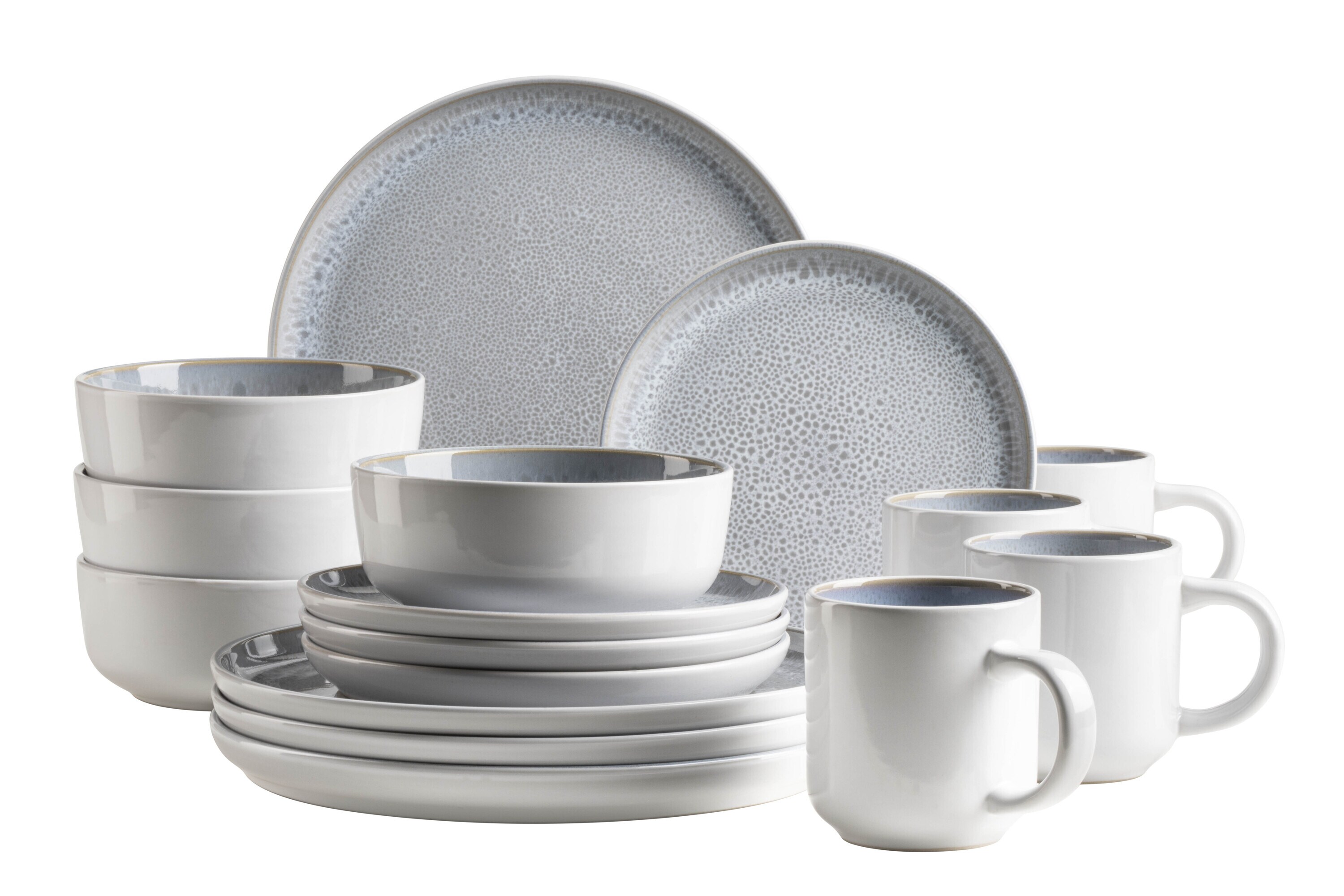 M&auml;ser Geschirrset, Steinzeug Lunaria - Bild 1
