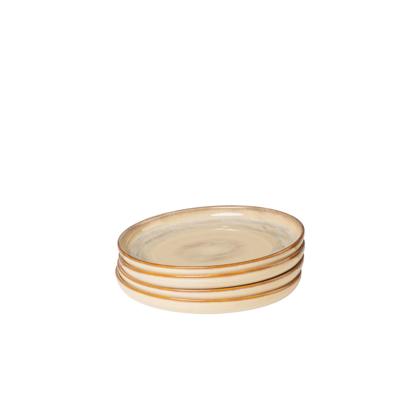 Gipfelstück Kaffeeobertassen-Set, Steinzeug Nebelwald Beige