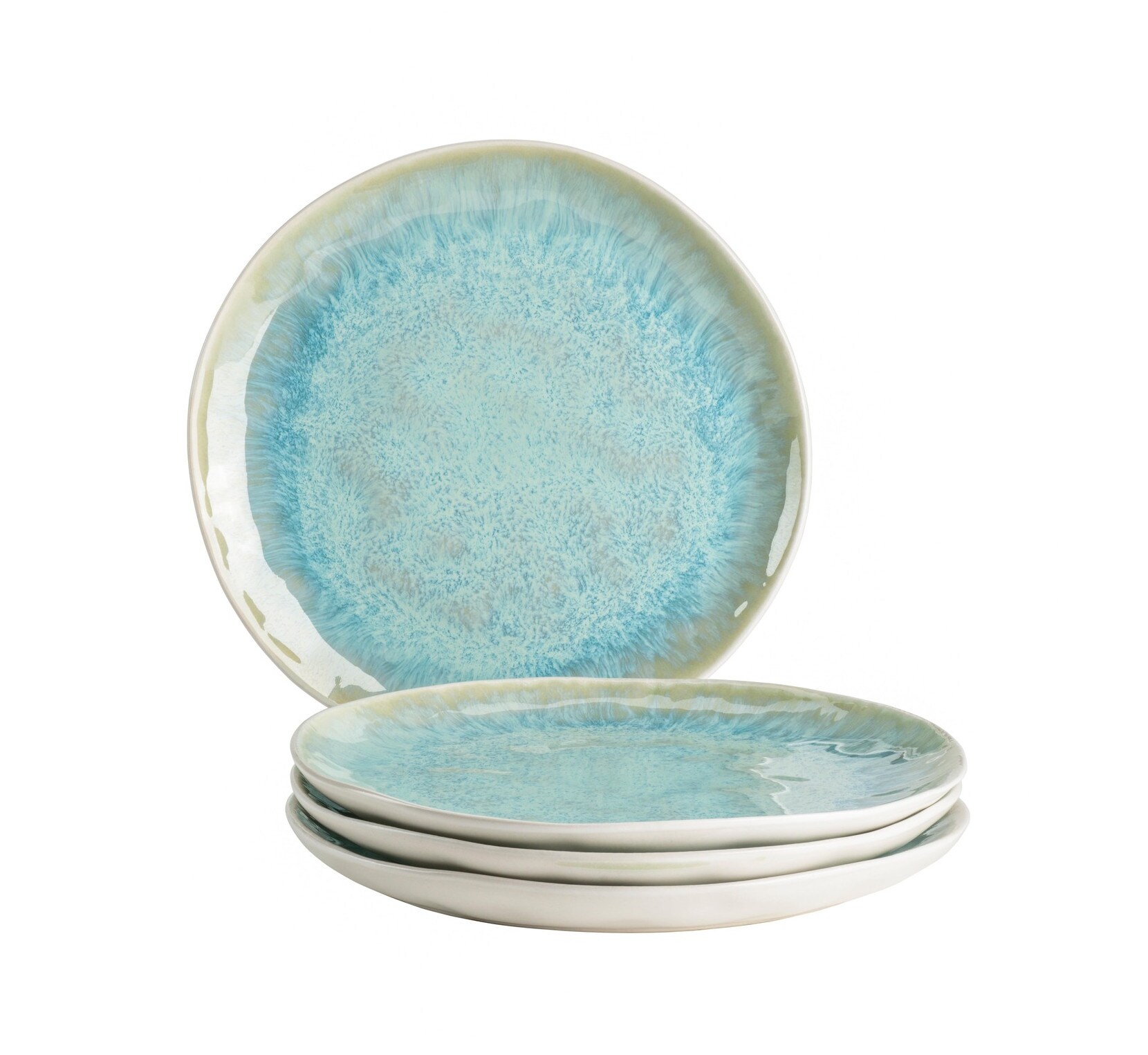 M&auml;ser Dessertteller-Set, Steinzeug Frozen - Bild 1
