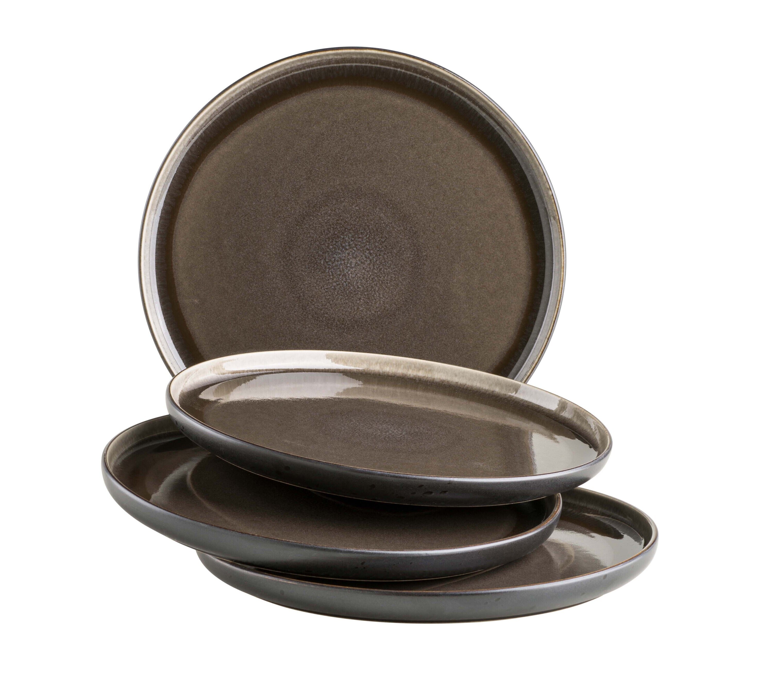 M&auml;ser Dessertteller-Set, Steinzeug Niara - Bild 1
