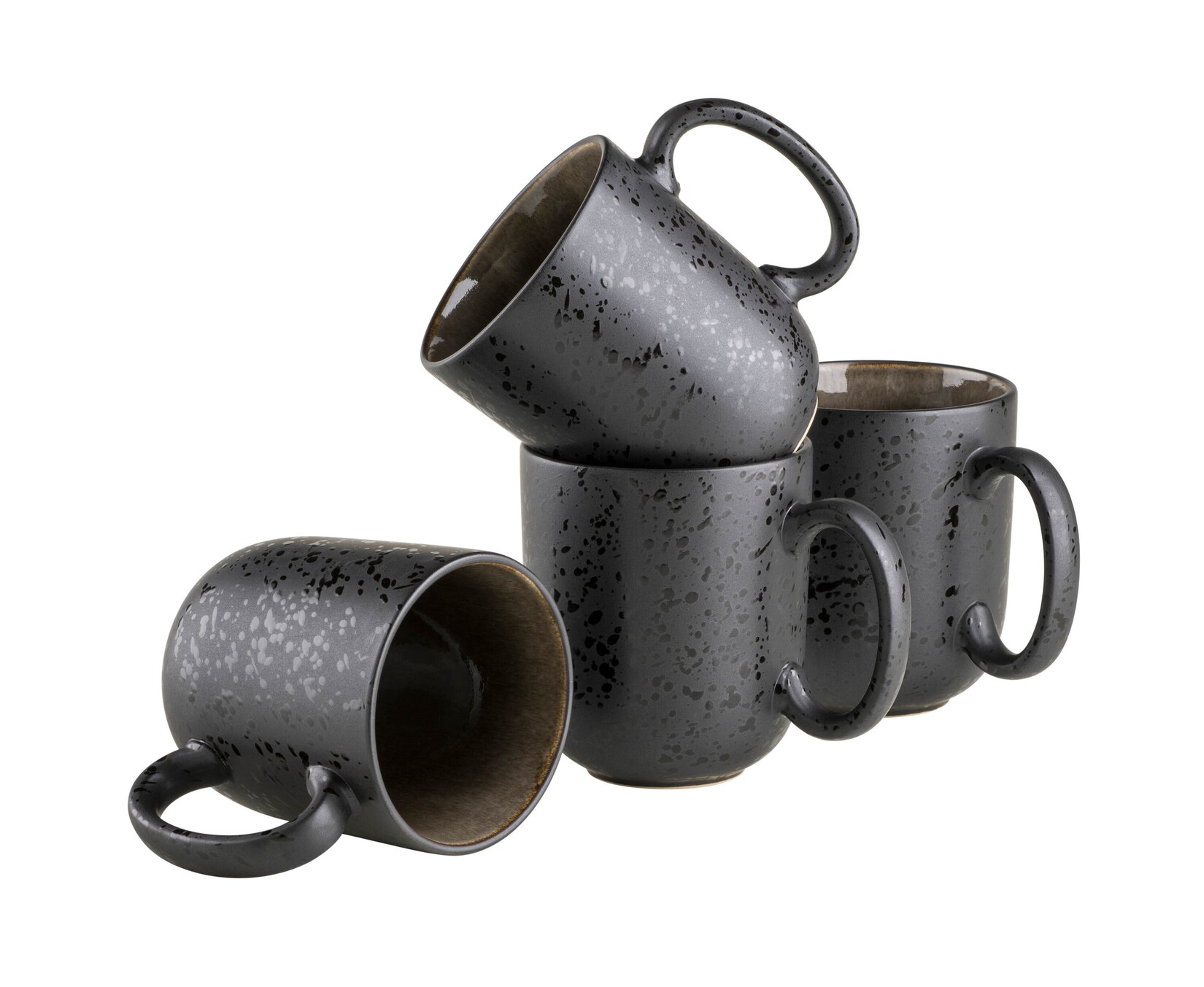 Mäser Kaffeebecher-Set, Steinzeug Niara