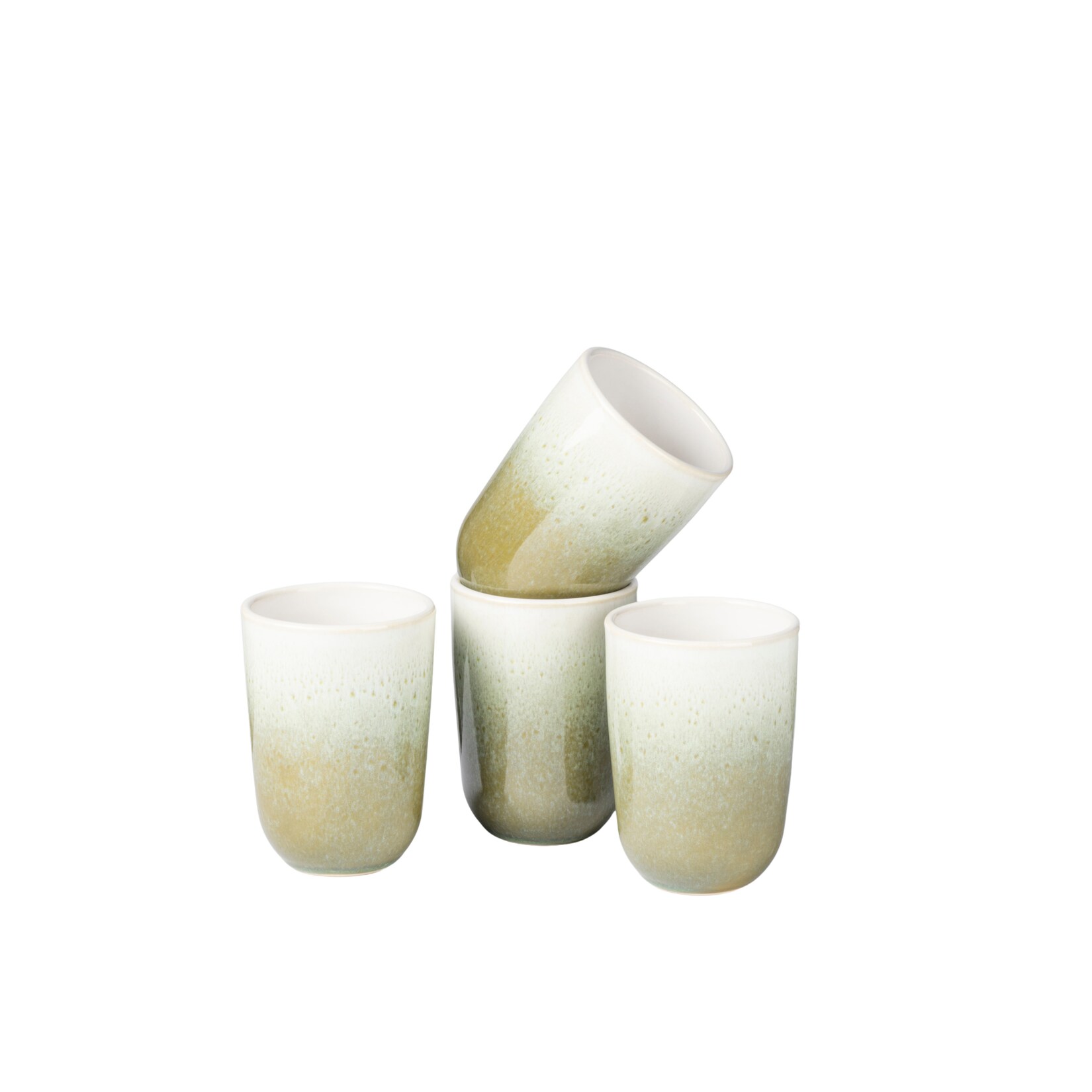Gipfelstück Kaffeebecher-Set, Steinzeug Flussufer