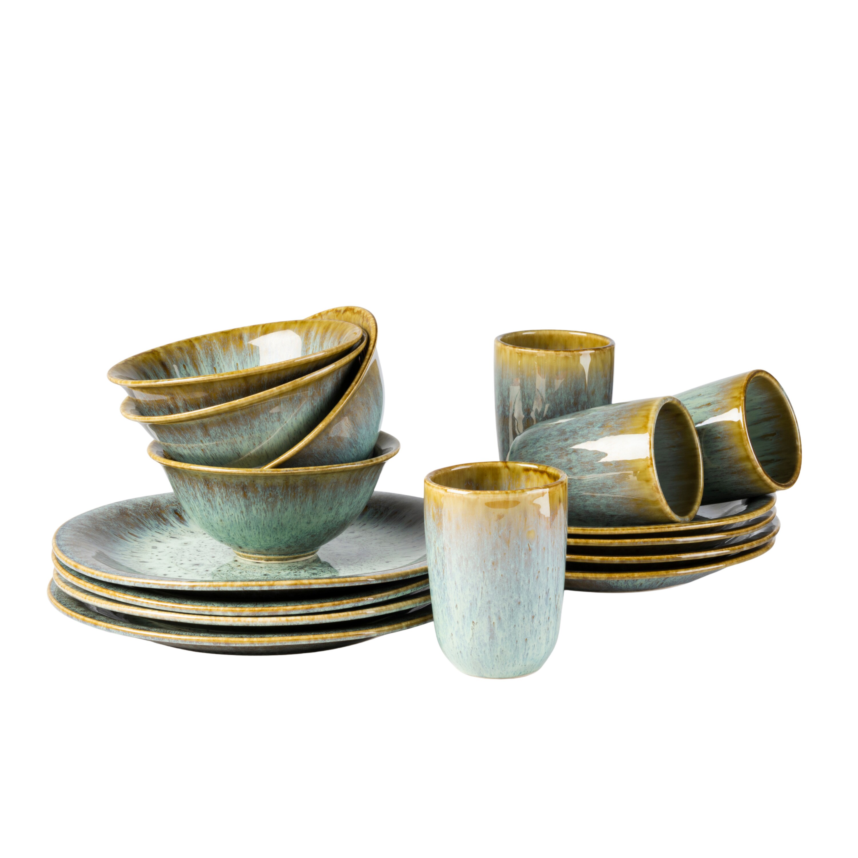 Gipfelst&uuml;ck Kombiservice, Steinzeug Flussufer - Bild 1