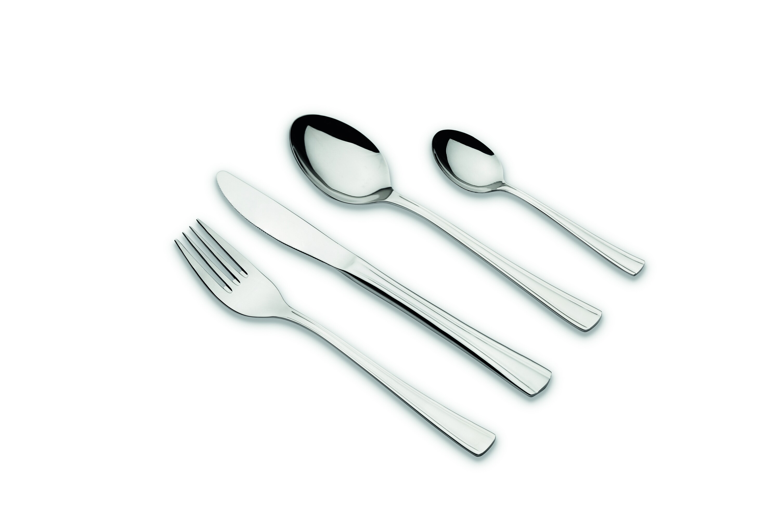 M&auml;ser Besteck-Set, Edelstahl Cindy Silber - Bild 1