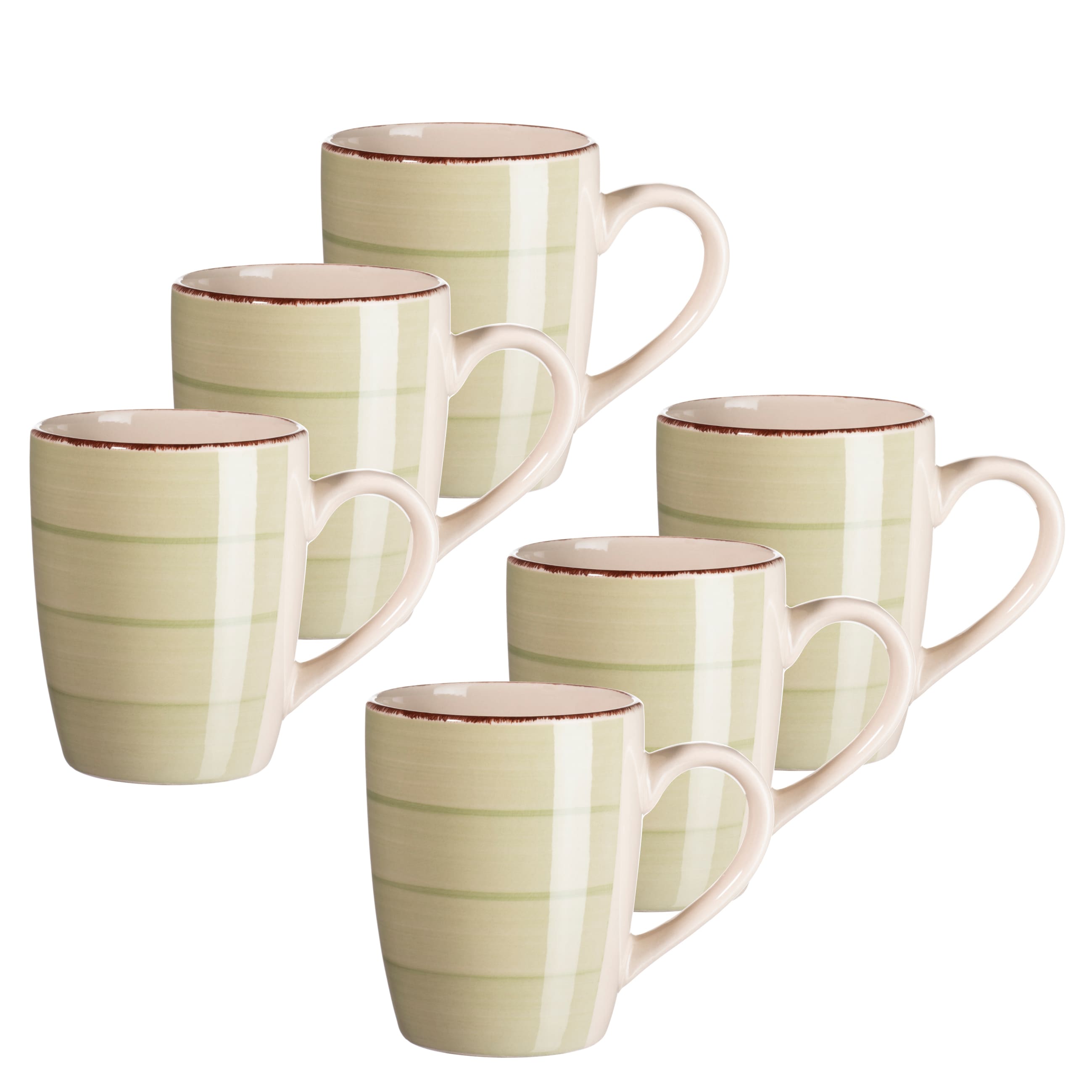 M&auml;ser Kaffeebecher-Set, Steingut LUMACA - Bild 1