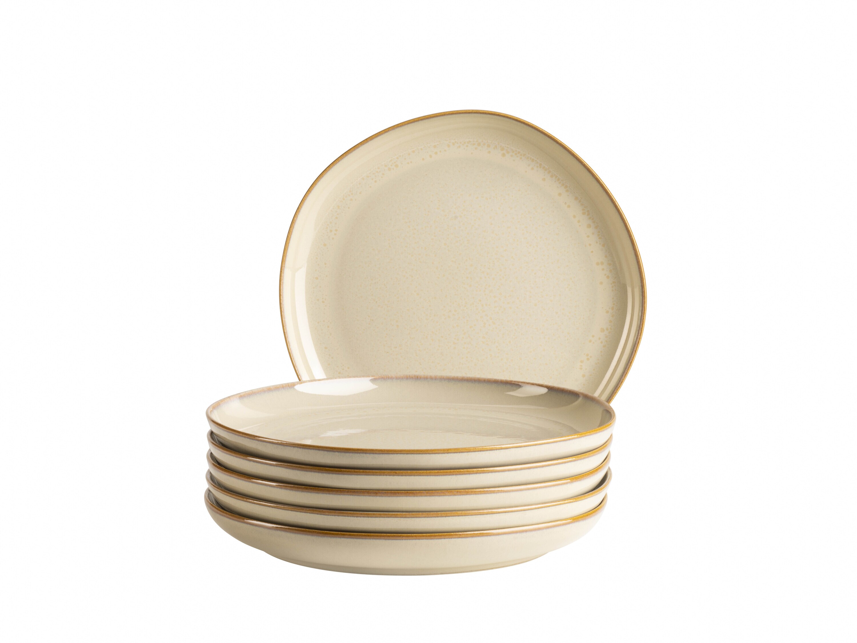 M&auml;ser Dessertteller Set, Steinzeug Cordelia - Bild 1