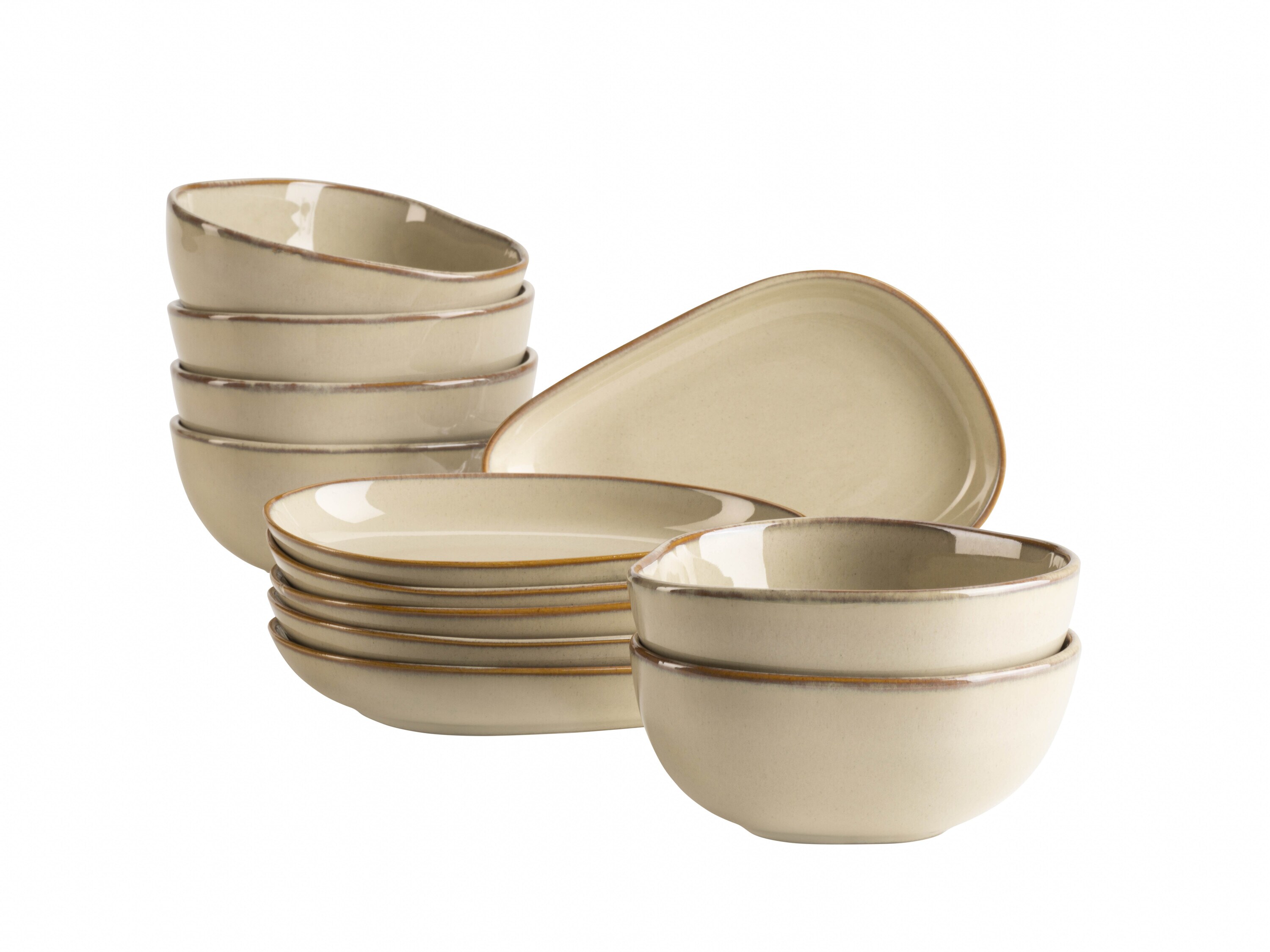 M&auml;ser Snacking-Set, Steinzeug Cordelia - Bild 1