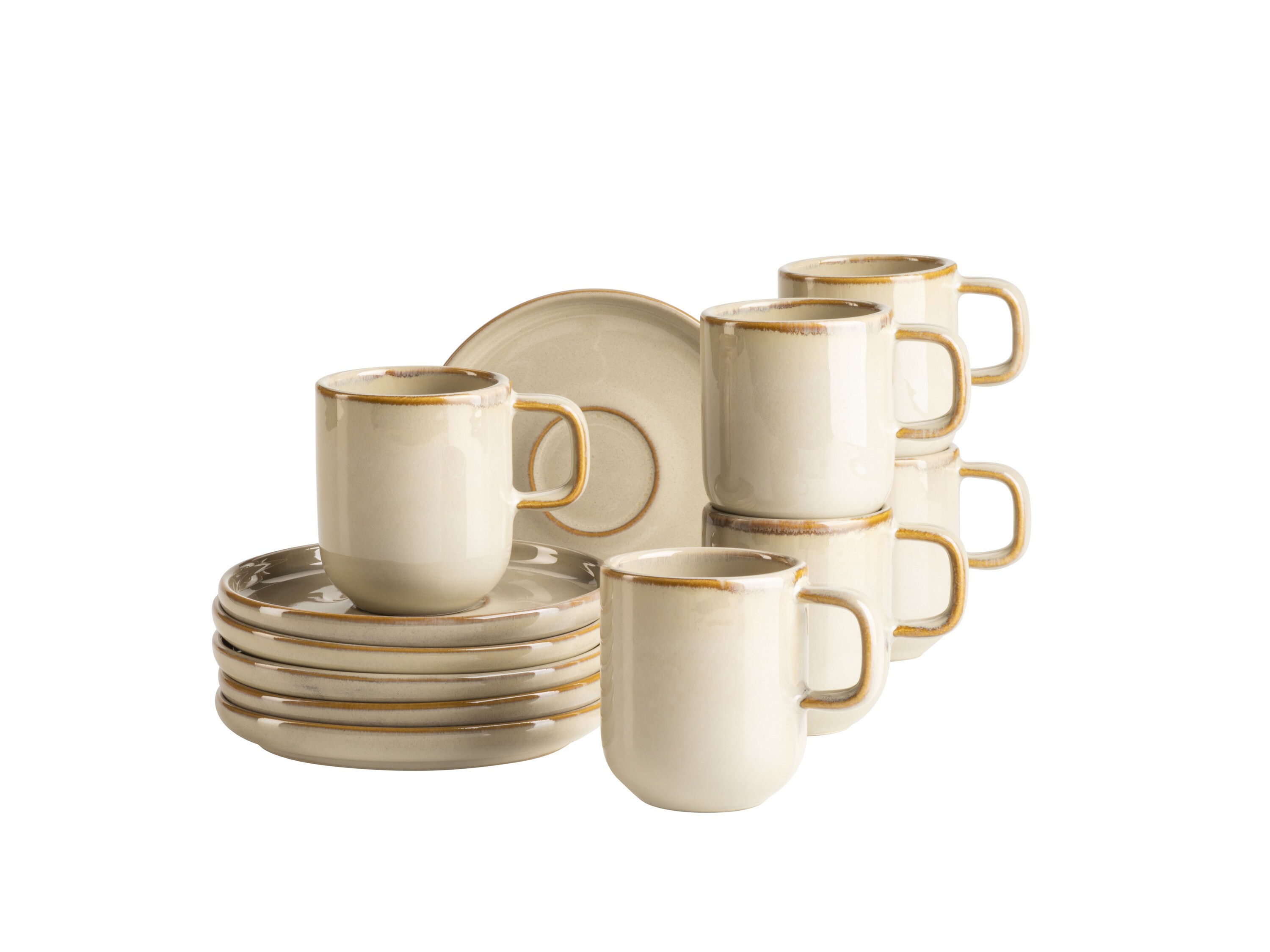 M&auml;ser Espressotassen-Set, Steinzeug Cordelia - Bild 1