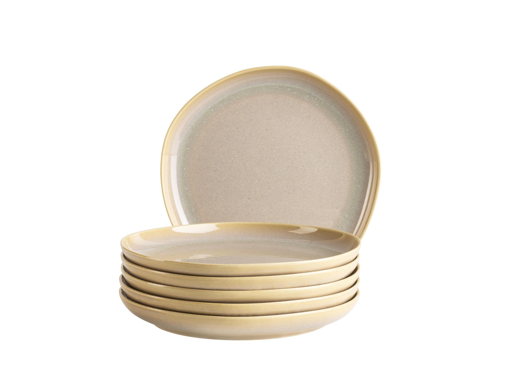 Mäser Dessertteller Set, Steinzeug Cordelia