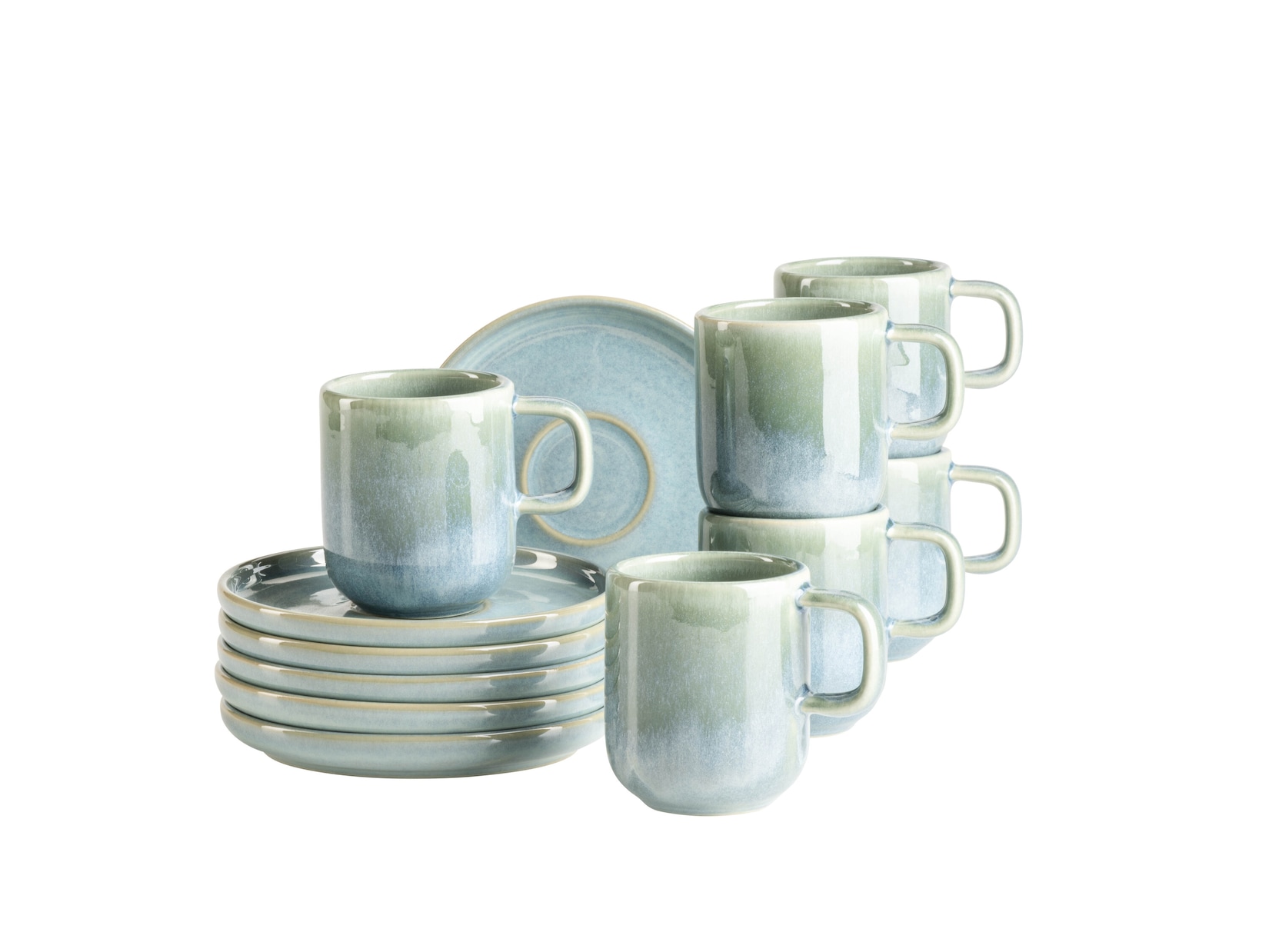 Mäser Espressotassen-Set, Steinzeug Cordelia