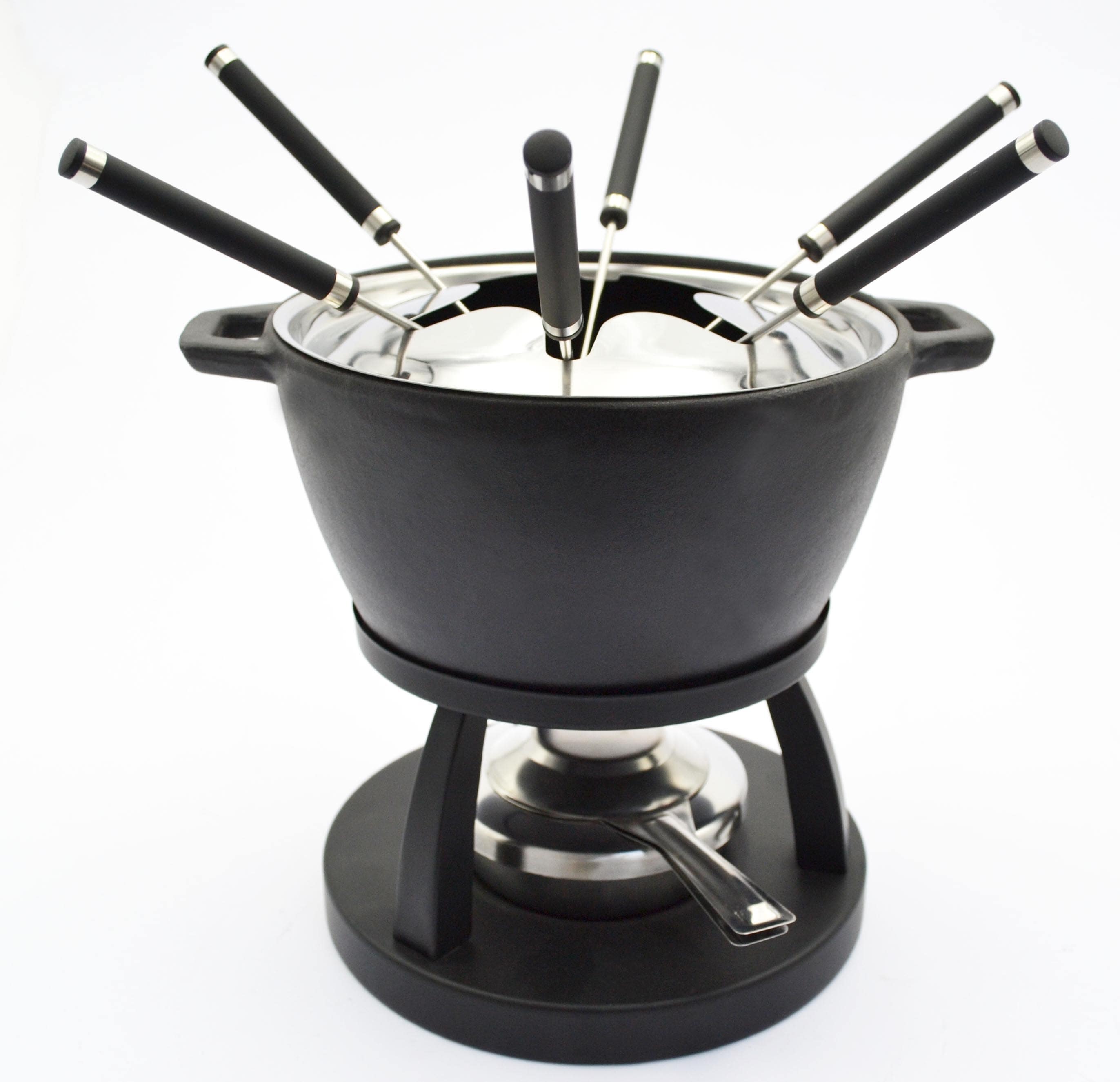 M&auml;ser Fondue Set, Gusseisen - Schwarz - Bild 1