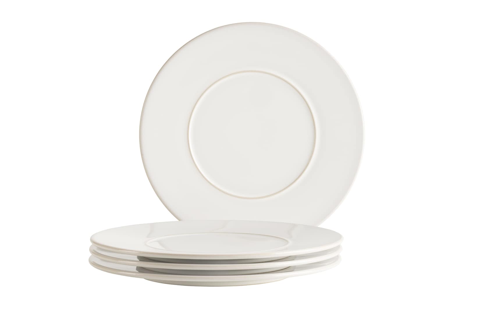 Mäser Speiseteller Set, Steinzeug Unico