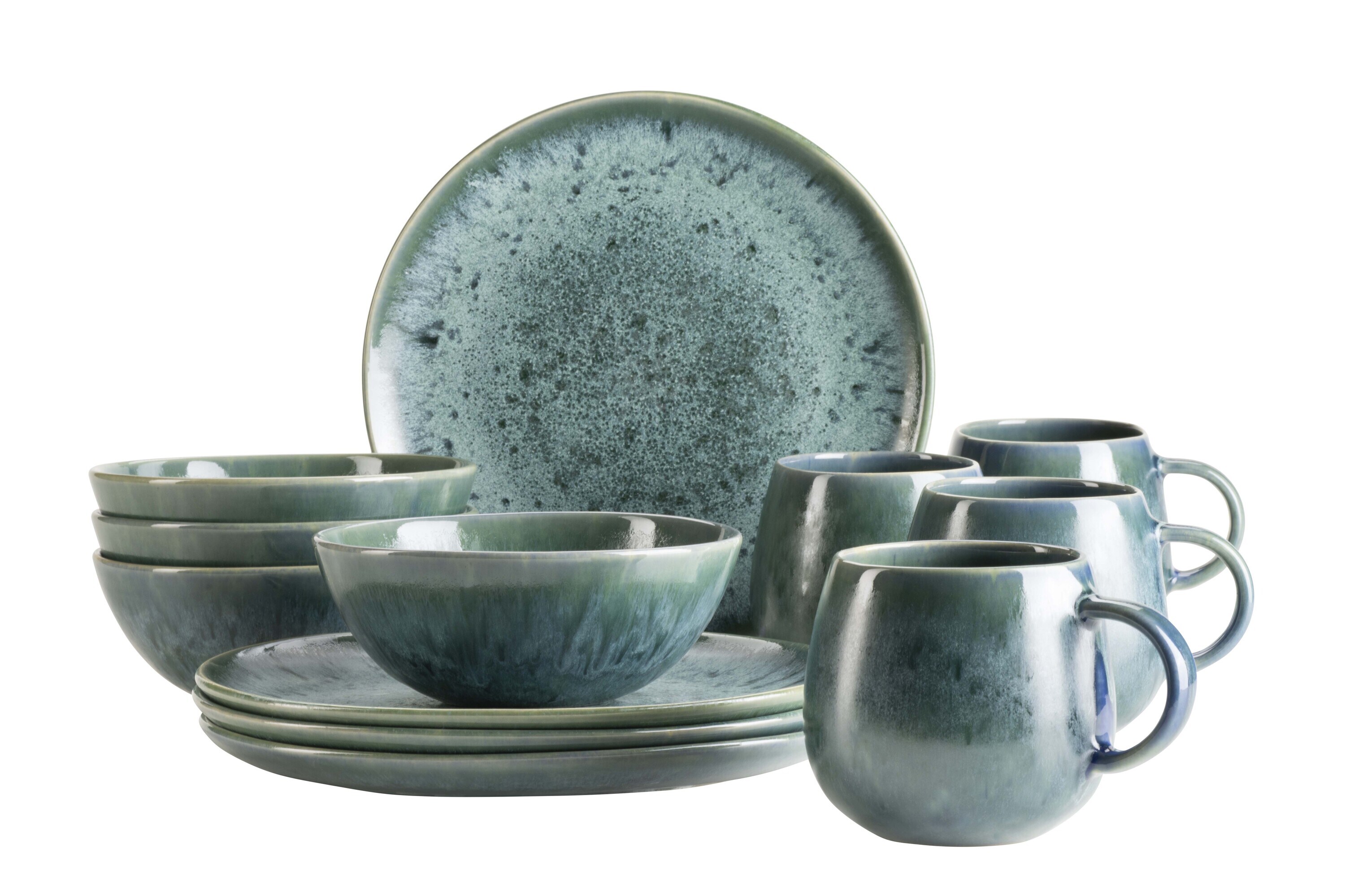 M&auml;ser Fr&uuml;hst&uuml;cks Set, Steinzeug Carellia - Bild 1