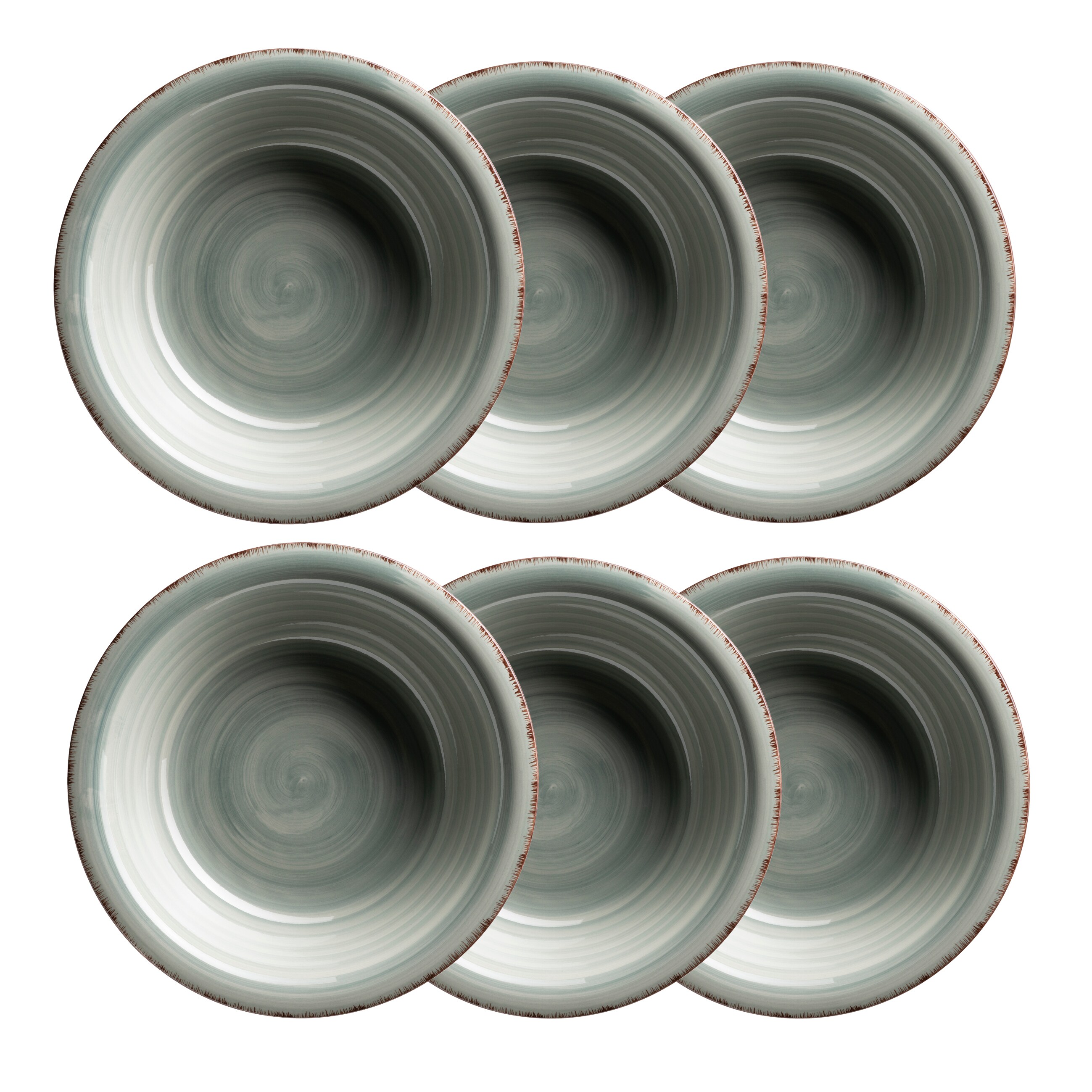 M&auml;ser Suppenteller-Set, Steingut LUMACA - Bild 1
