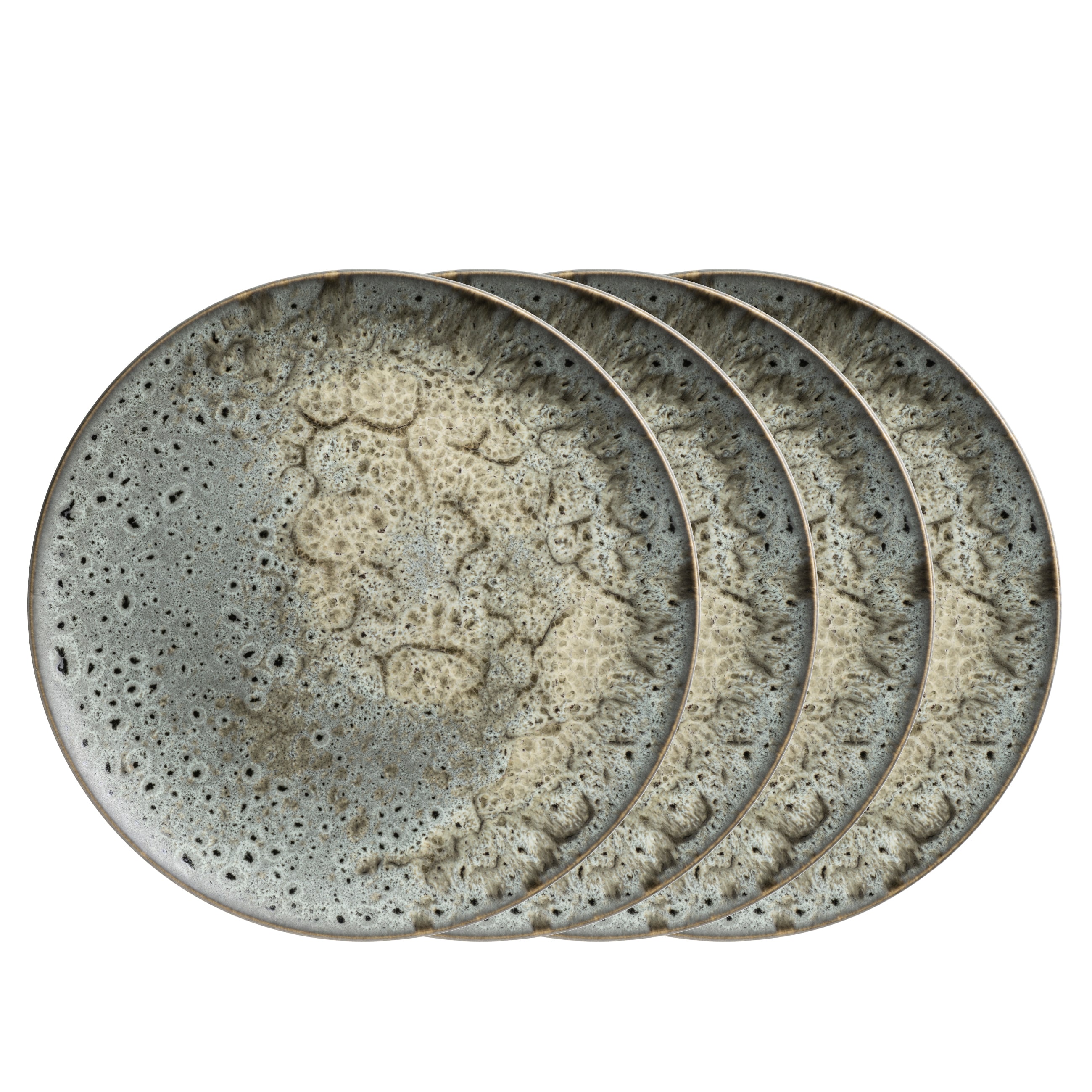 M&auml;ser Teller Set, Steinzeug Carellia - Bild 1