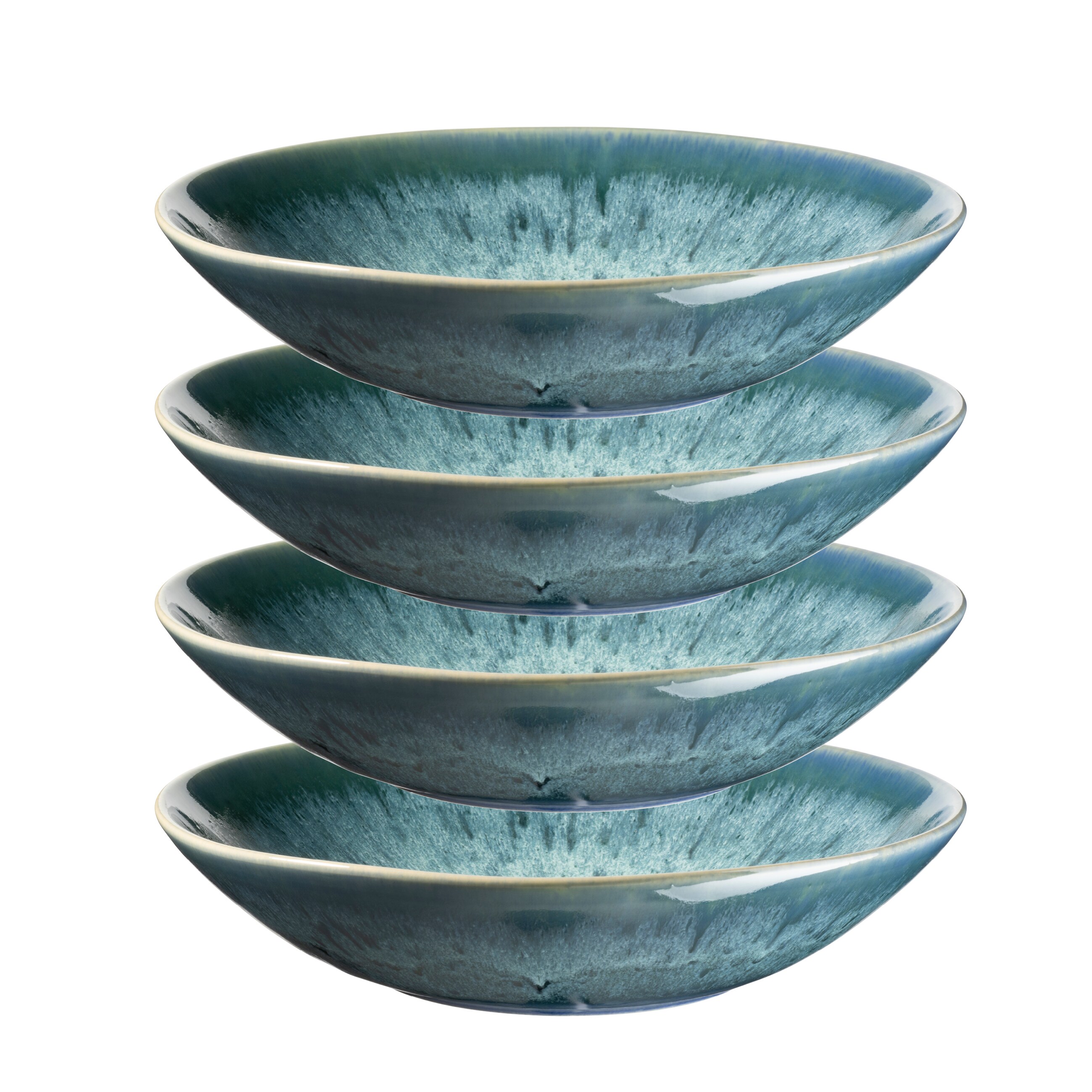 M&auml;ser Suppenteller-Set, Steinzeug Carellia - Bild 1