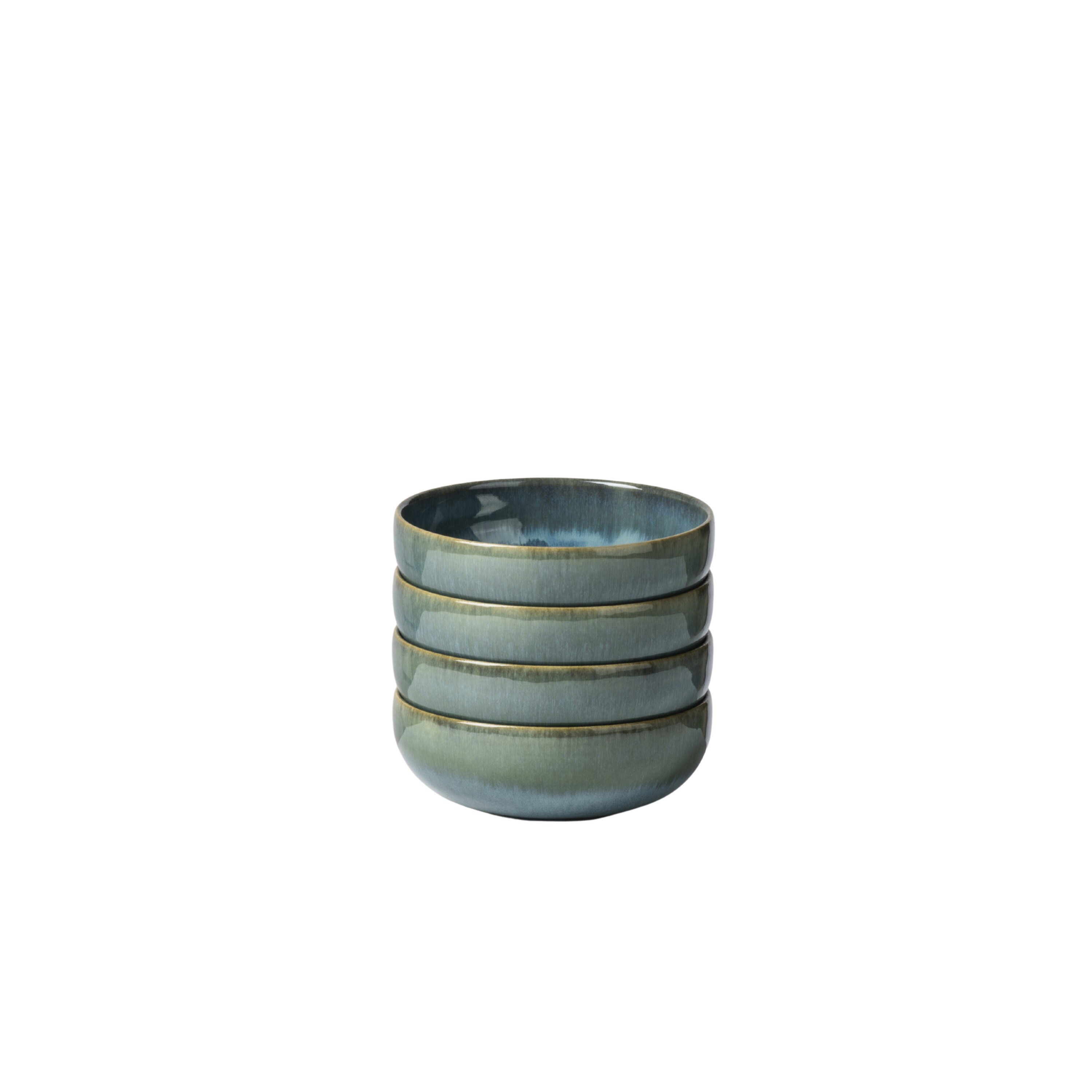 Gipfelst&uuml;ck Sch&uuml;ssel-Set, Steinzeug TIEFER SEE - Bild 1