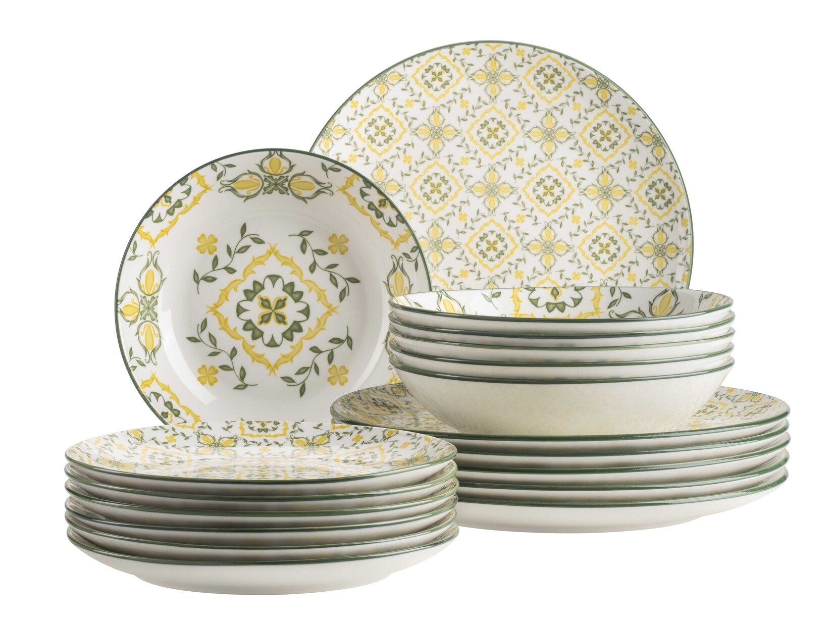 Mäser Teller Set, Porzellan Granada