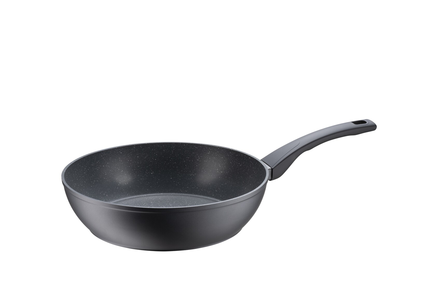 Mäser Hochraumpfanne, Aluminium Leonis Schwarz