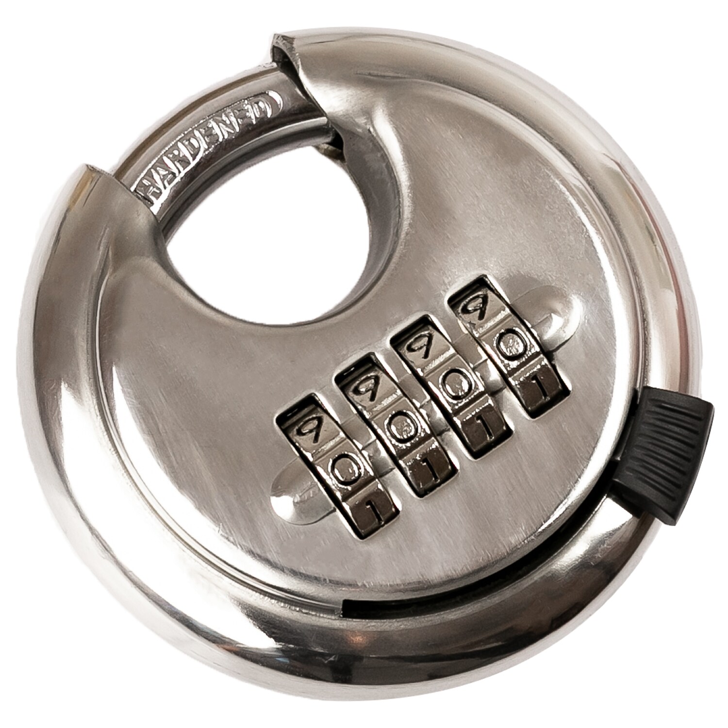 HMF 3502-09 Vorh&auml;ngeschloss, 4er Zahlenkombination, 7 x 7 x 2,4 cm - Bild 1