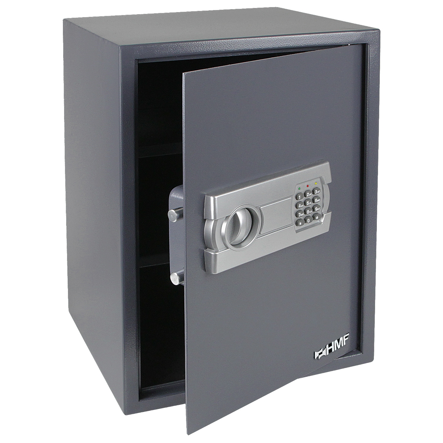 HMF Tresor mit Zahlenschloss, M&ouml;beltresor, 35 x 50 x 31 cm, Anthrazit - Bild 1