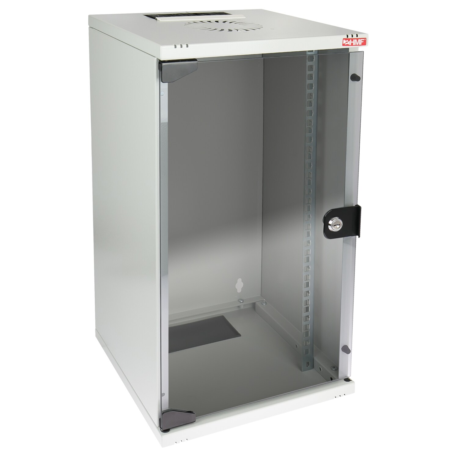 HMF Serverschrank 634 Netzwerkschrank 10″ 6HE 9HE 12HE Wandgehäuse 10 Zoll Rack | 04010537631079