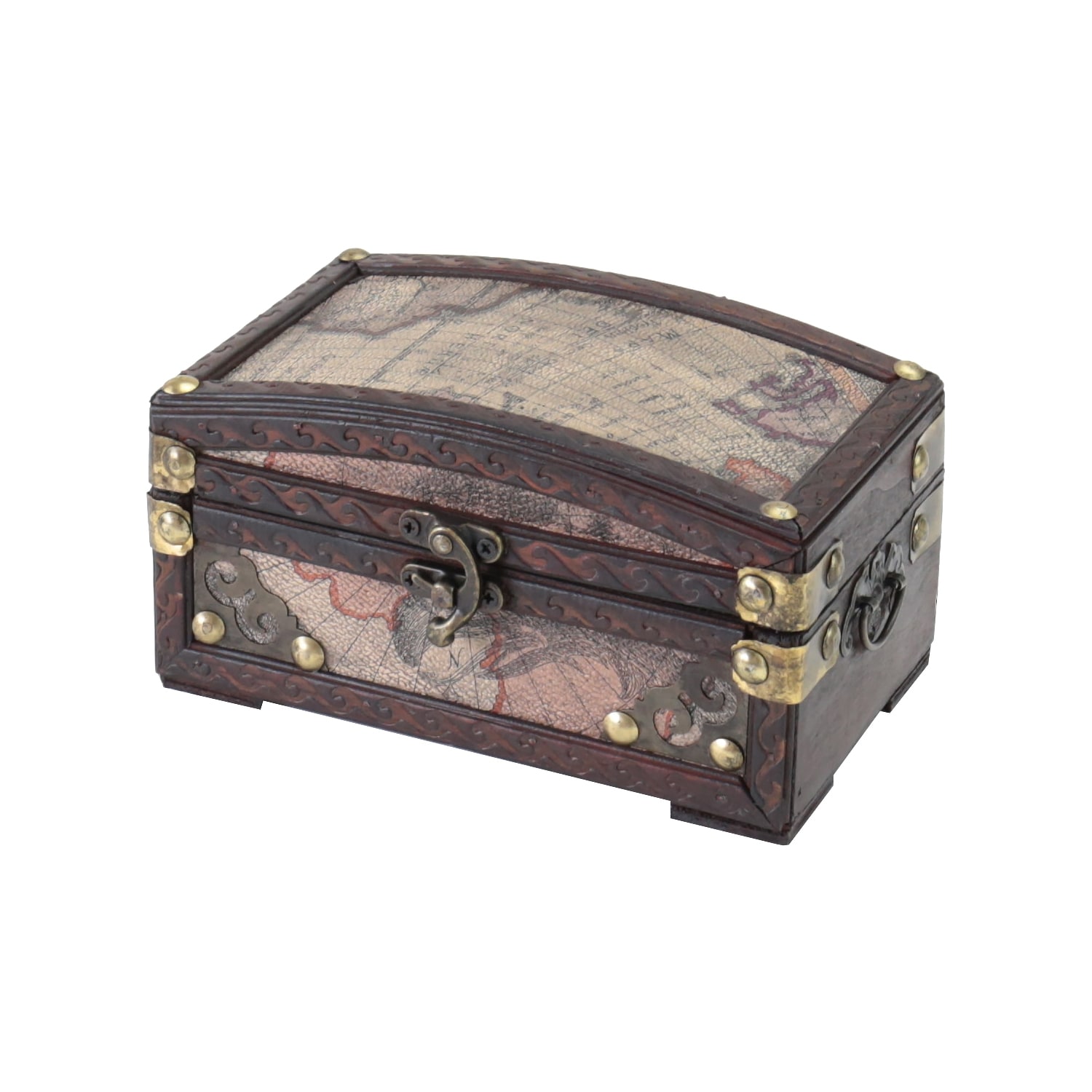 HMF 6405-117 Schmuckschatulle aus Holz, 17 x 10 x 9 cm, Kolumbien - Bild 1