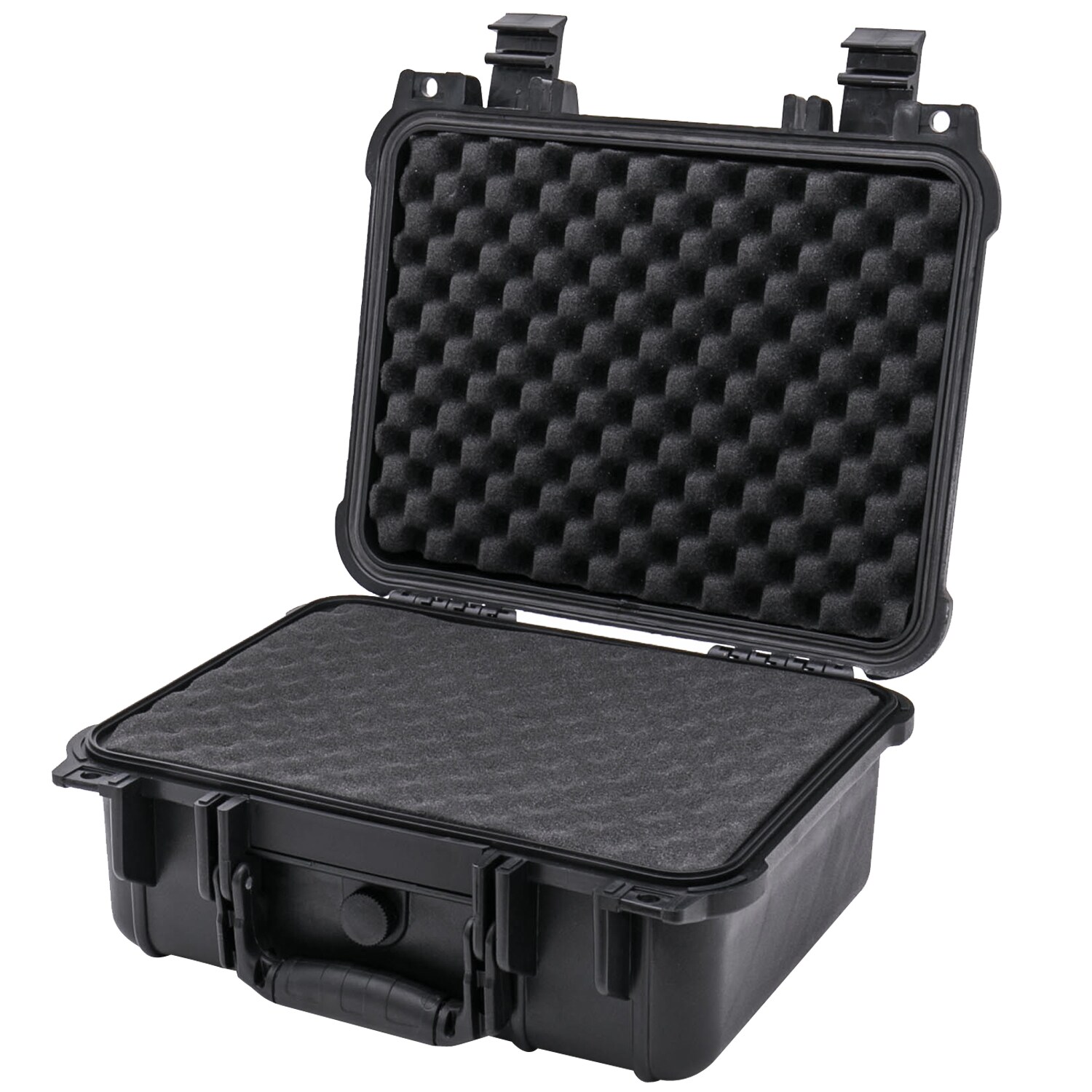 HMF ODK100 Outdoor-Fotokoffer, Transportkoffer mit Rasterschaumstoff, 34 x 29,5 x 15,5 cm - Bild 1