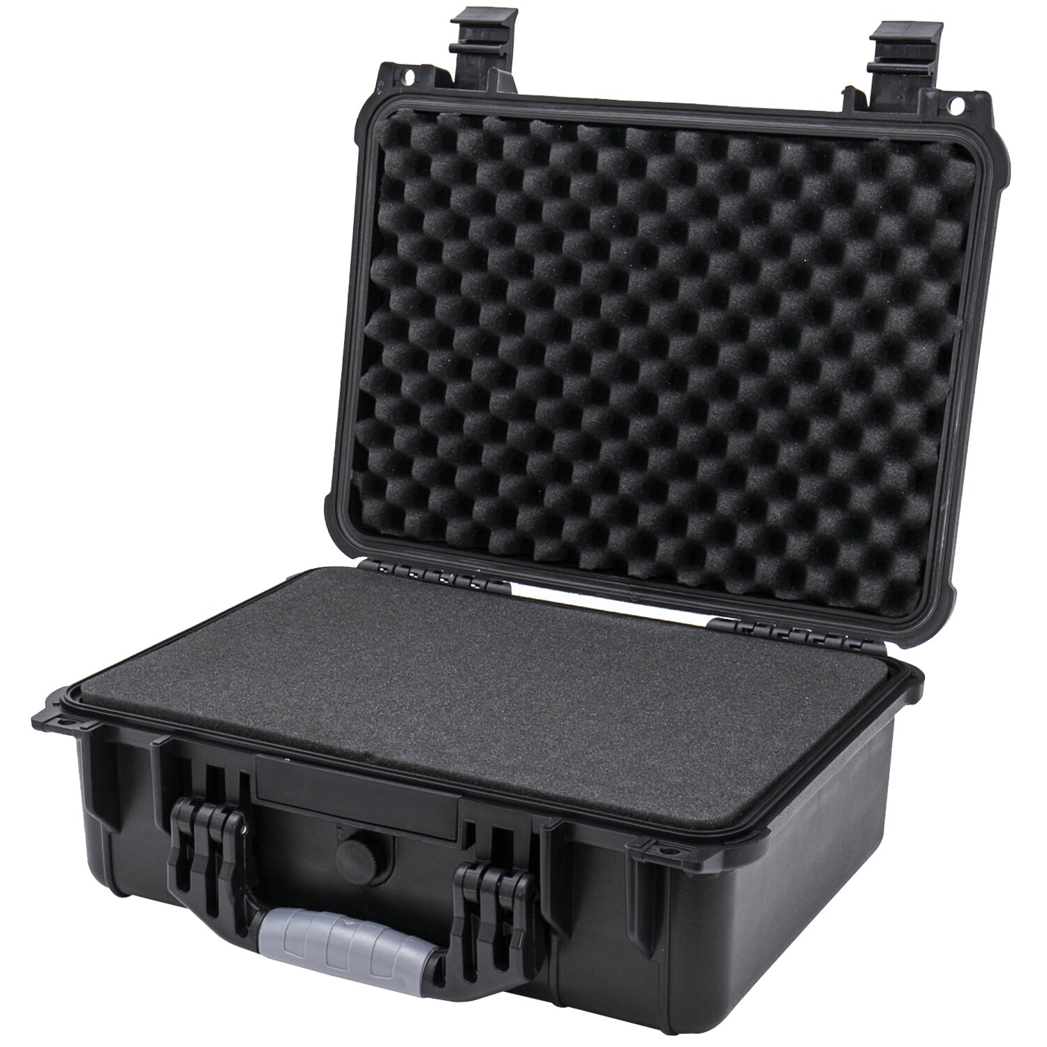 HMF ODK100 Outdoor-Fotokoffer, Transportkoffer mit Rasterschaumstoff, 41 x 32 x 17,5 cm - Bild 1