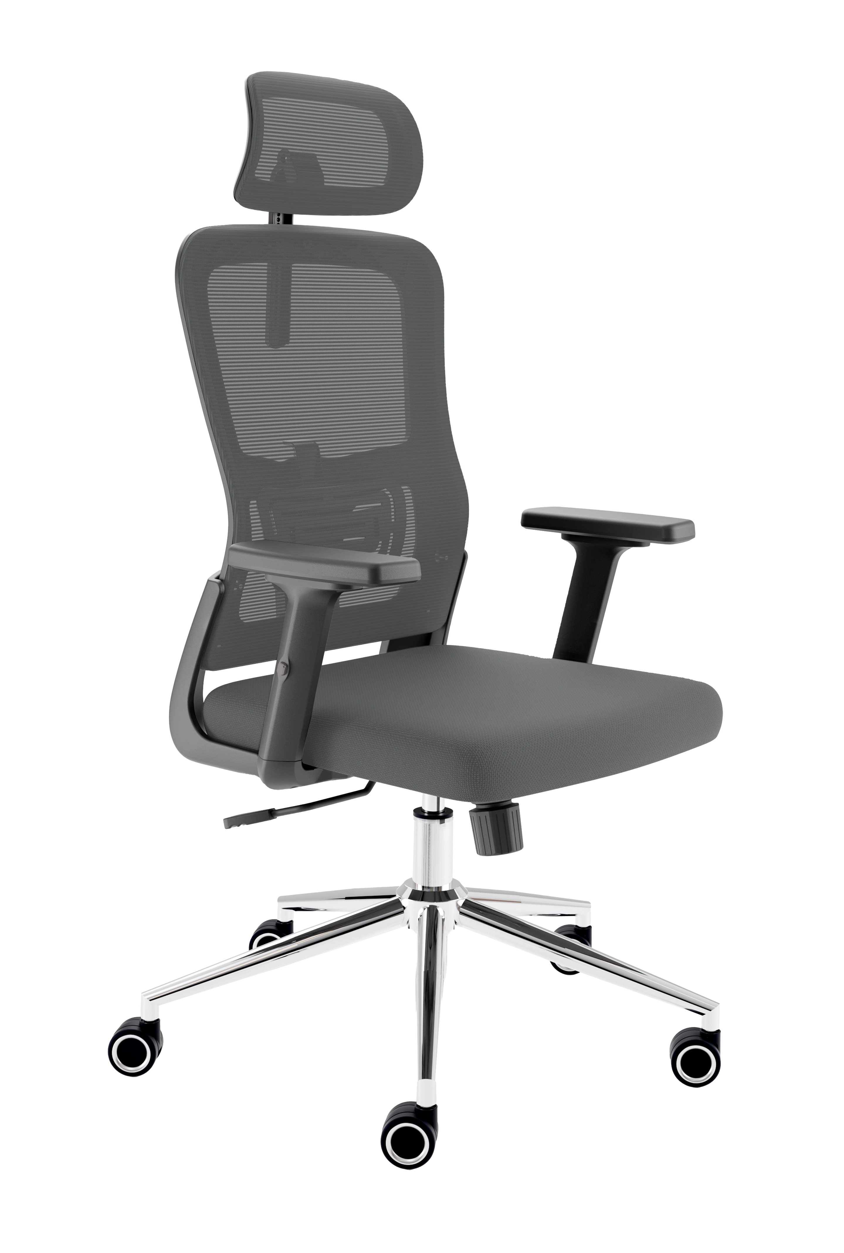 CLOUVOU BrightSeat B&uuml;rostuhl Ergonomisch &ndash; Anthrazit - Bild 1
