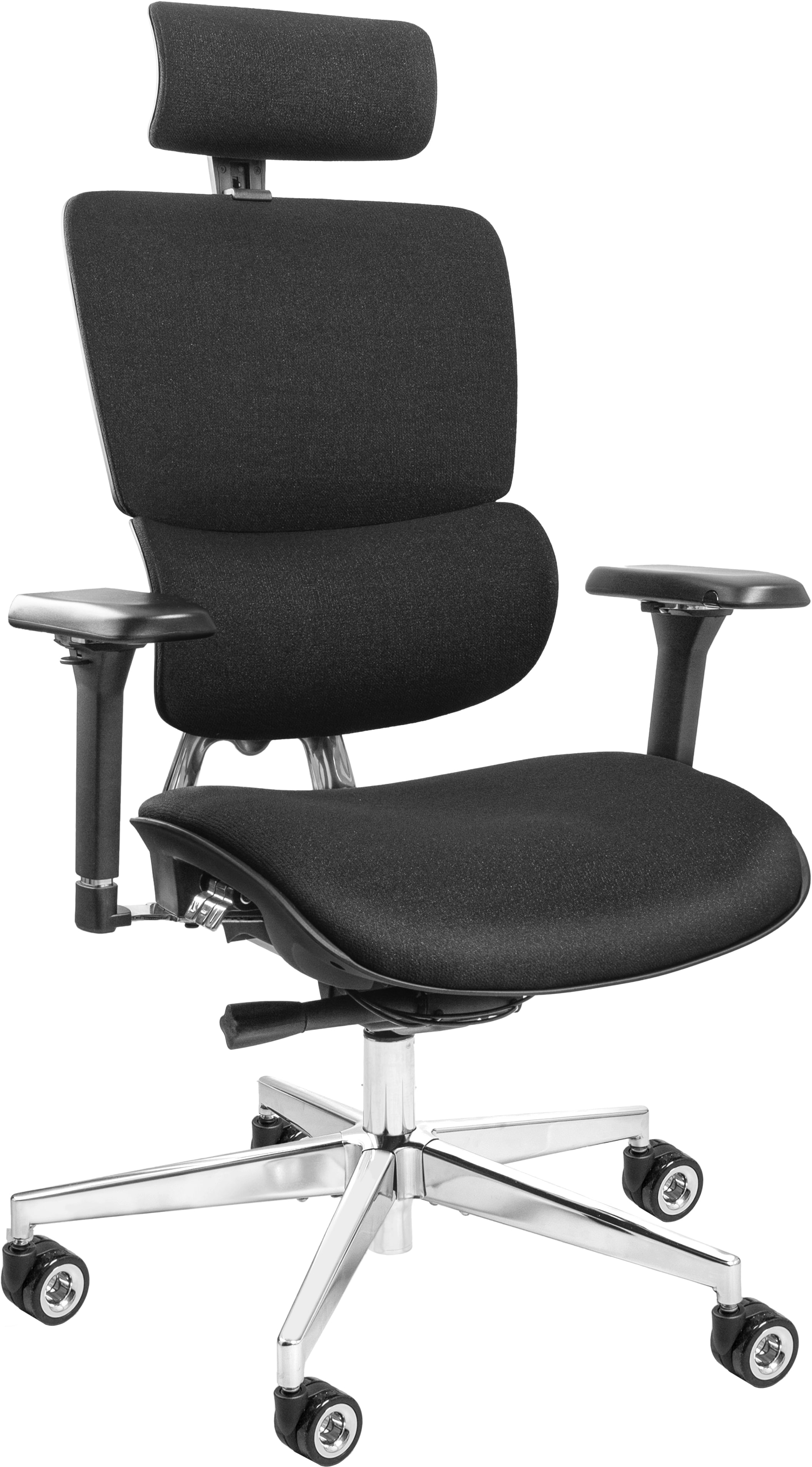 CLOUVOU MasterSeat B&uuml;rostuhl Ergonomisch &ndash; Schwarz - Bild 1