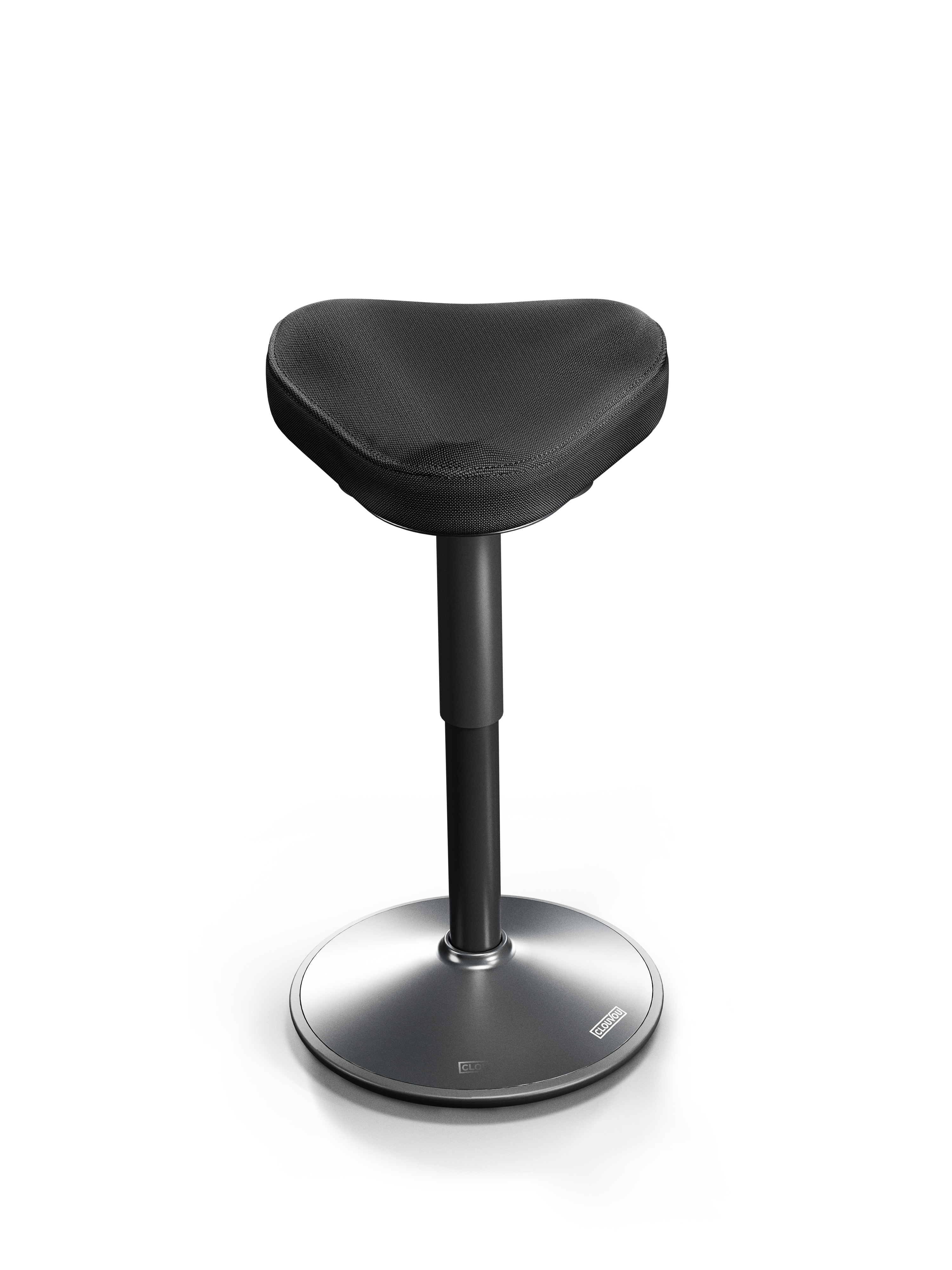 CLOUVOU - Nexus - ergonomischer Hocker (47-64cm) - Schwarz - Bild 1
