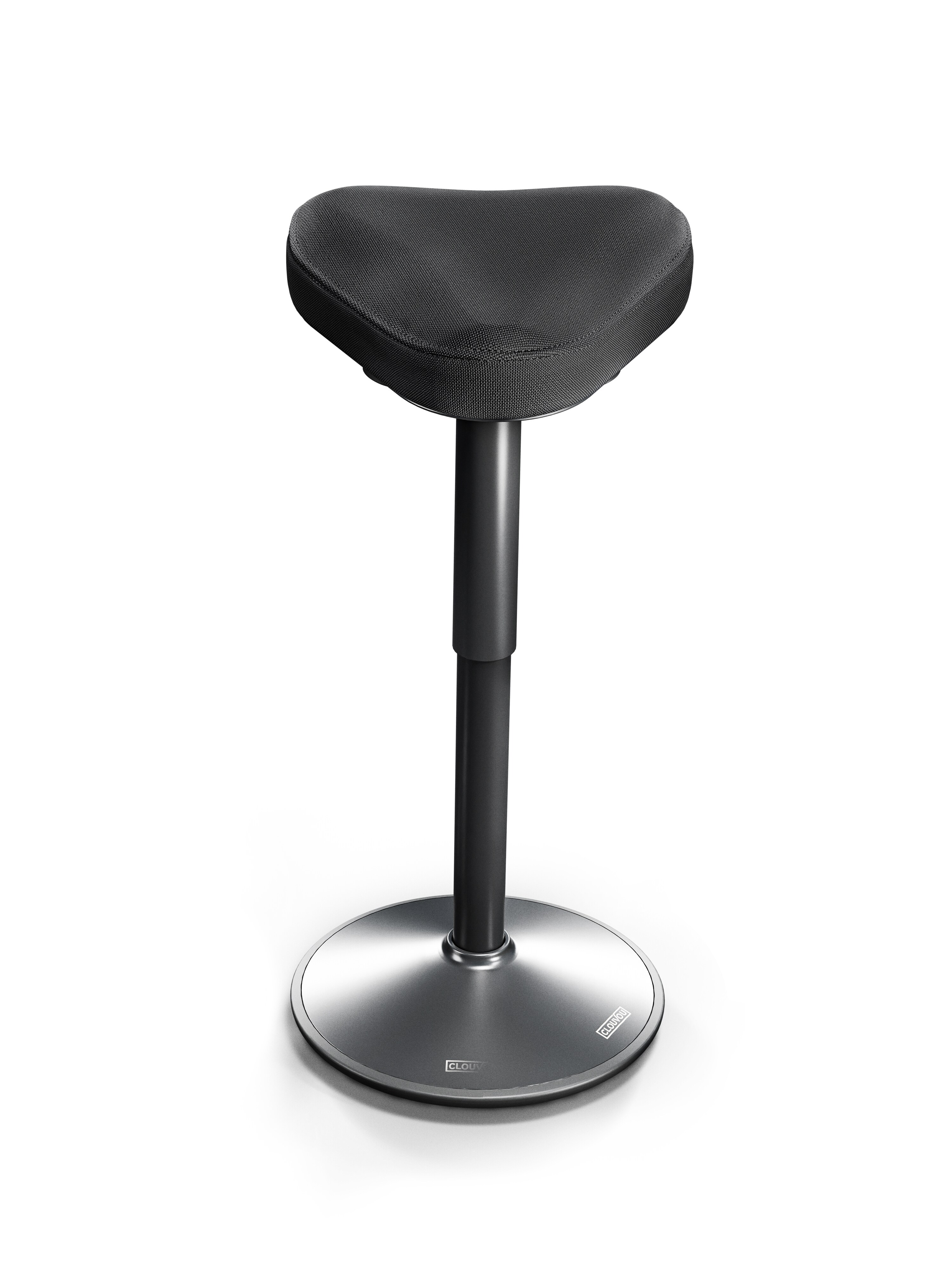 CLOUVOU - Nexus - ergonomischer Hocker (57-82cm) - Schwarz - Bild 1