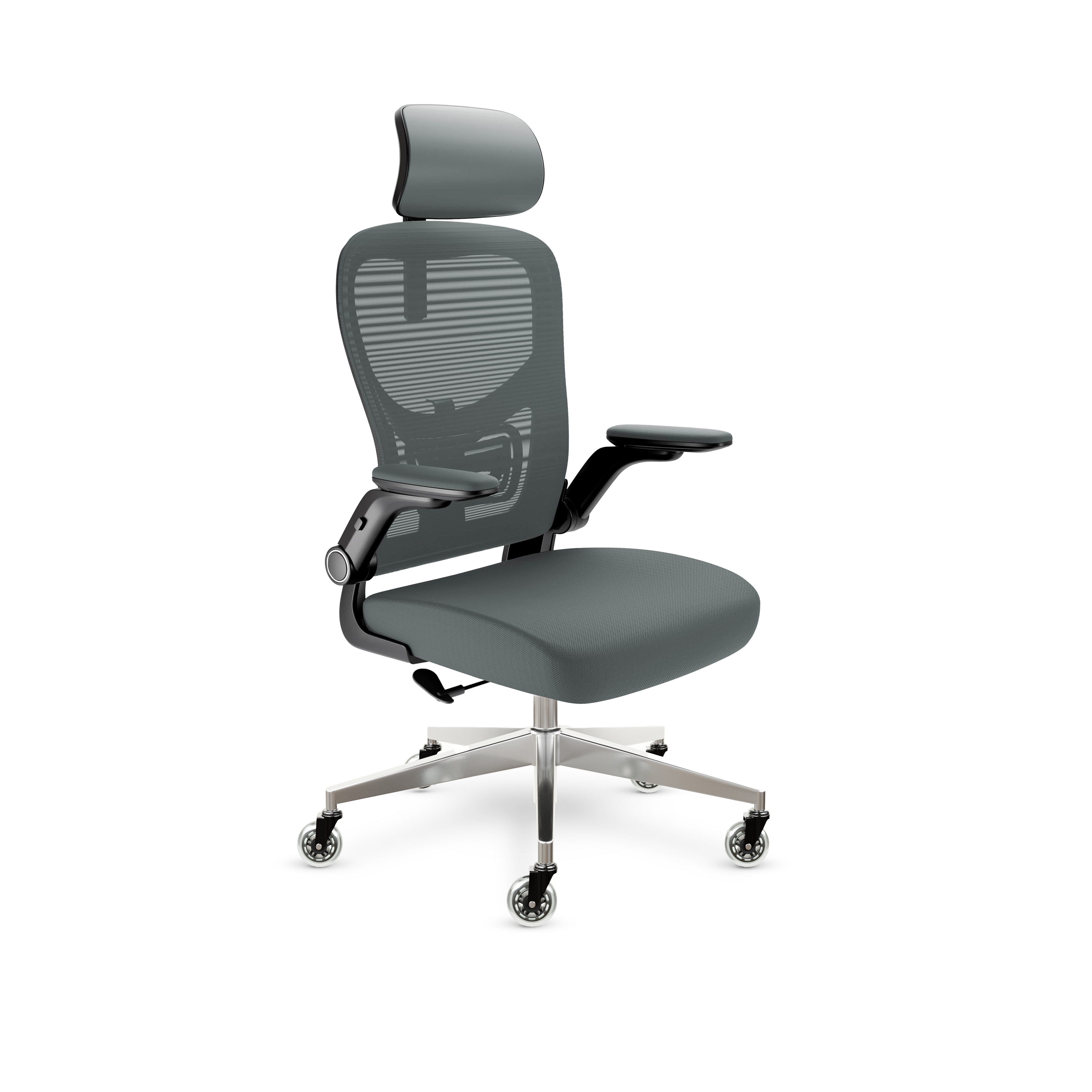 CLOUVOU SmartSeat B&uuml;rostuhl Ergonomisch &ndash; Anthrazit - Bild 1