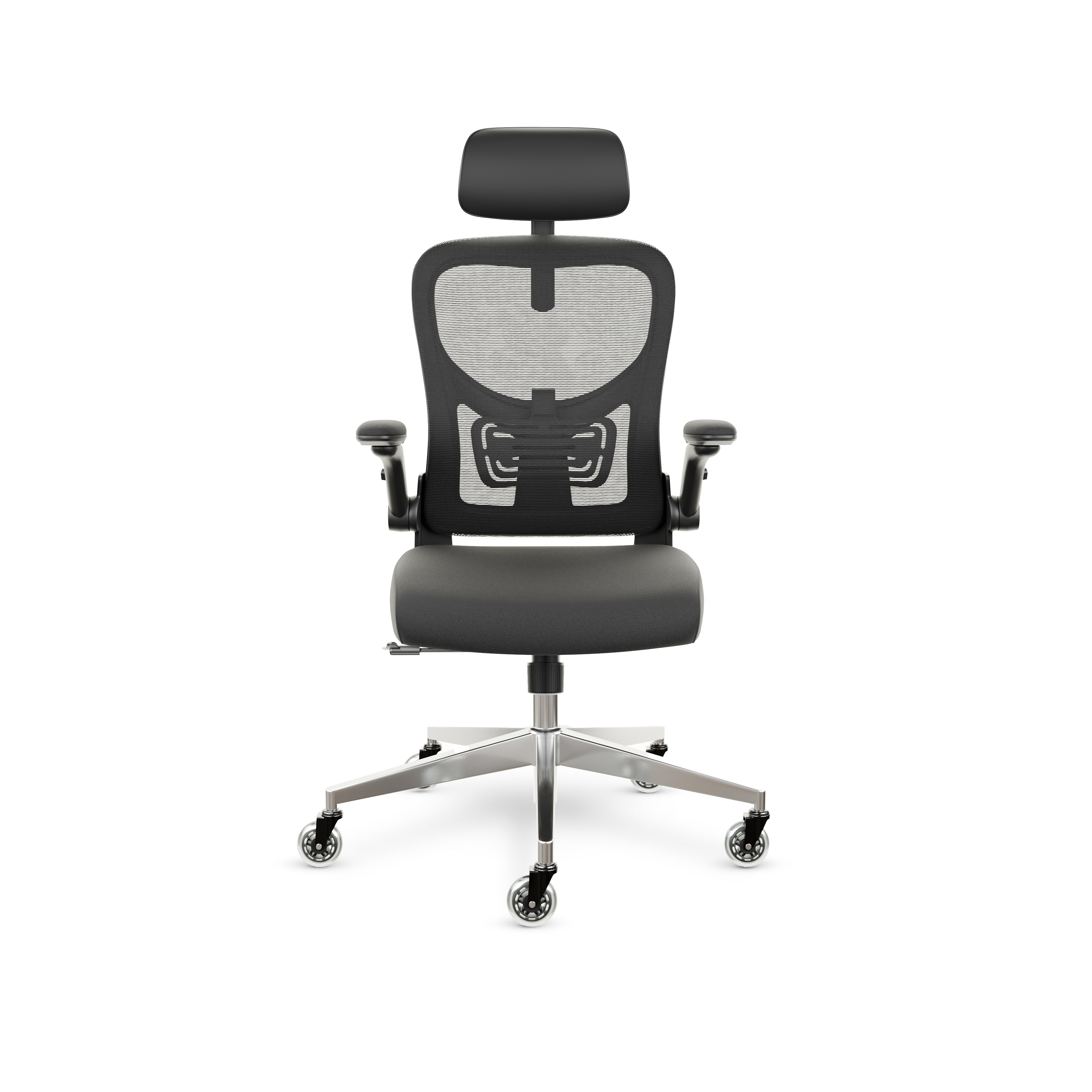 CLOUVOU SmartSeat B&uuml;rostuhl Ergonomisch &ndash; Schwarz - Bild 1