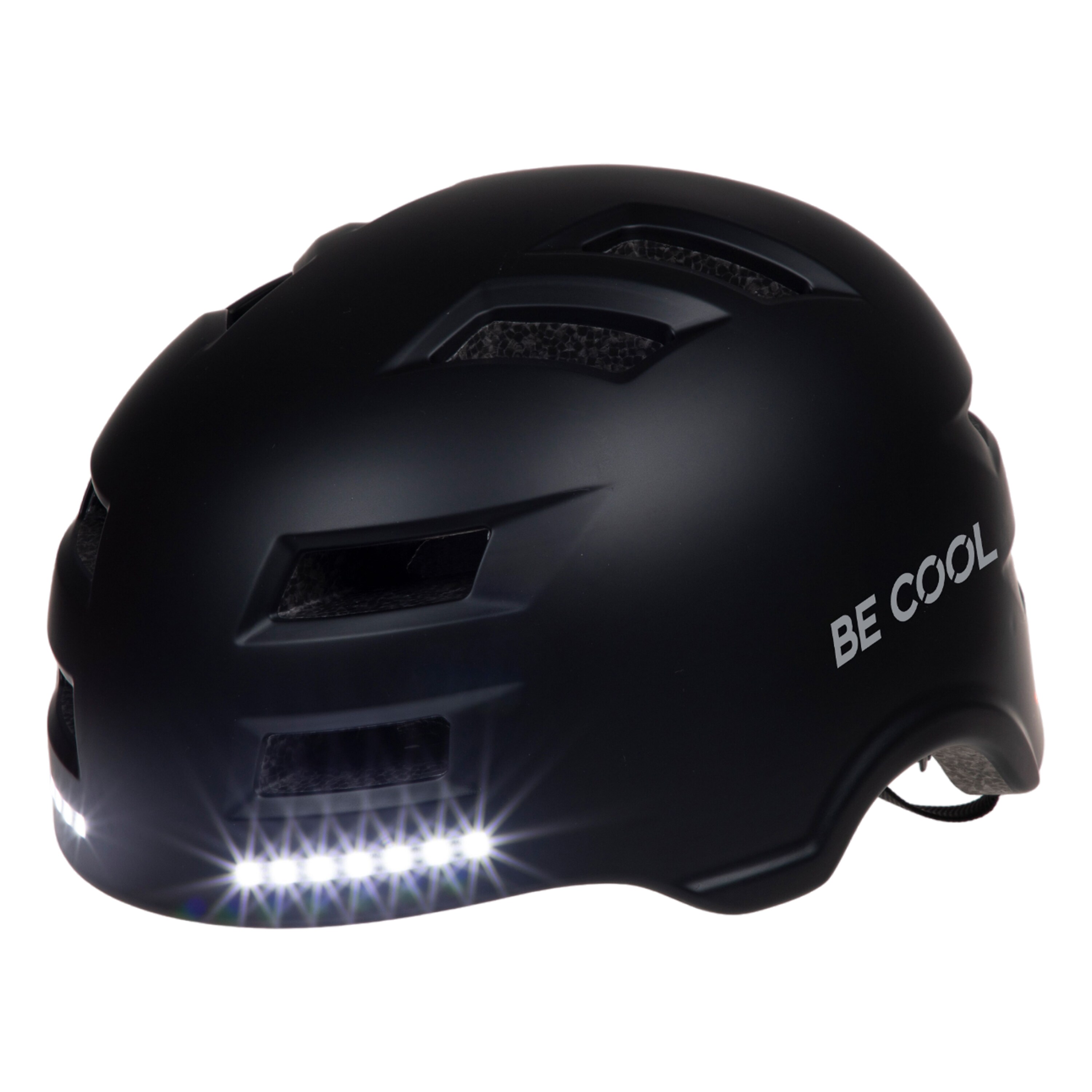 BE COOL Unisex Schutzhelm mit Beleuchtung (M) BCEZSHFT04M - Bild 1