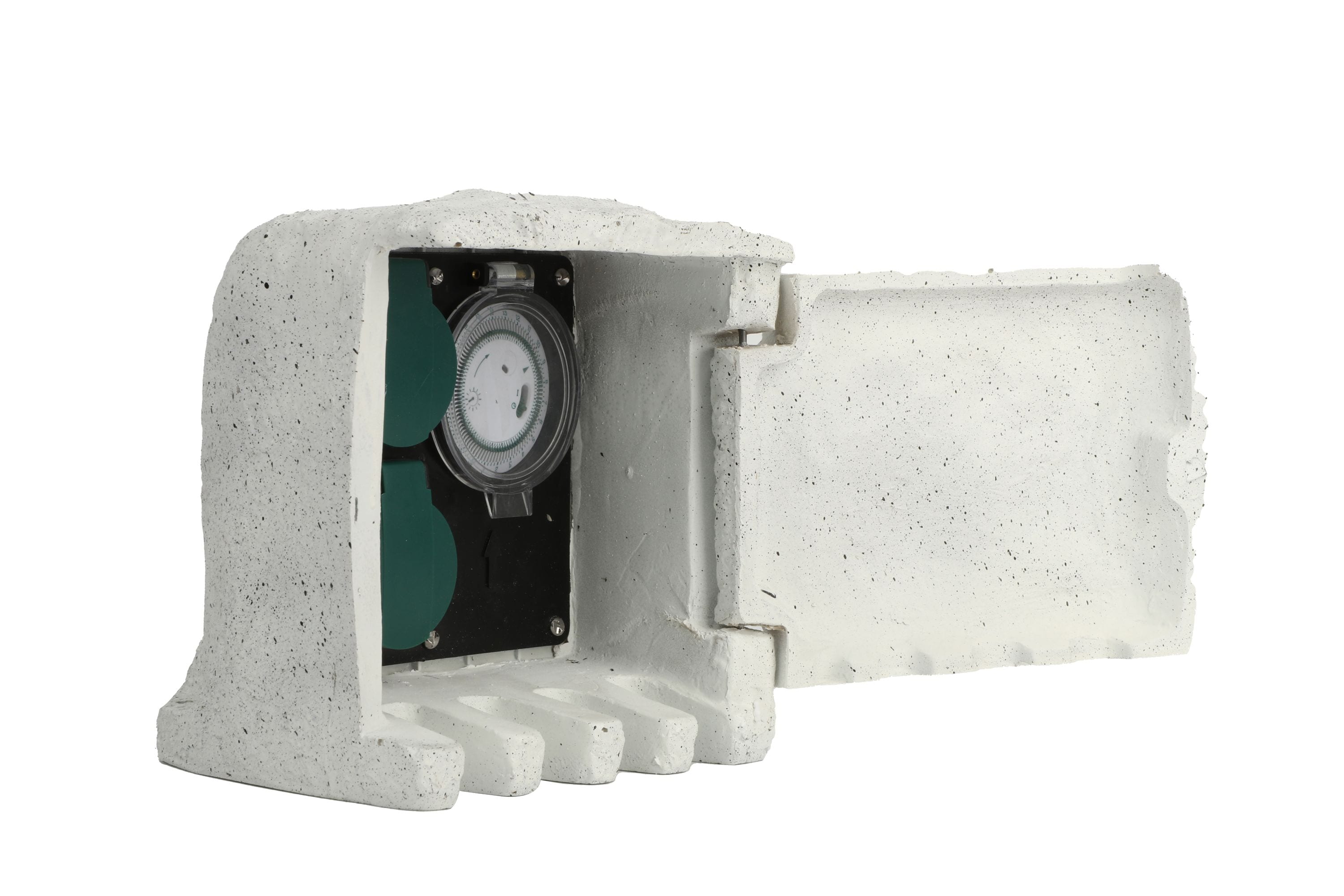 BE COOL Gartensteckdose 2-fach mit Timer BC23GSDT2 - Bild 1